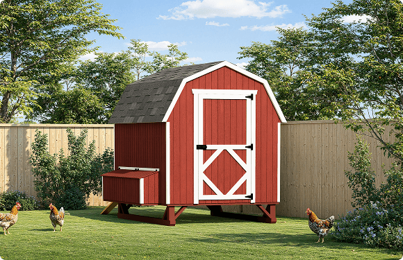 Sturdy, attractive shelters designed to protect animals and elevate your backyard.