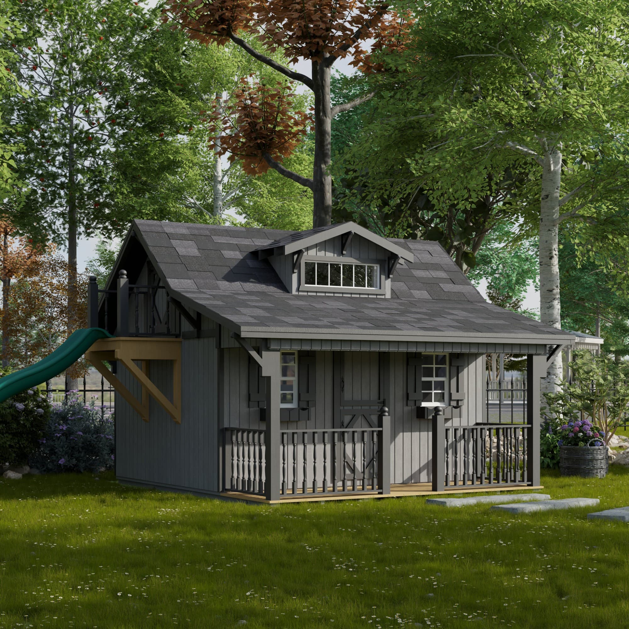 Craftsman Playhouse lifestyle