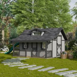 Craftsman Playhouse lifestyle