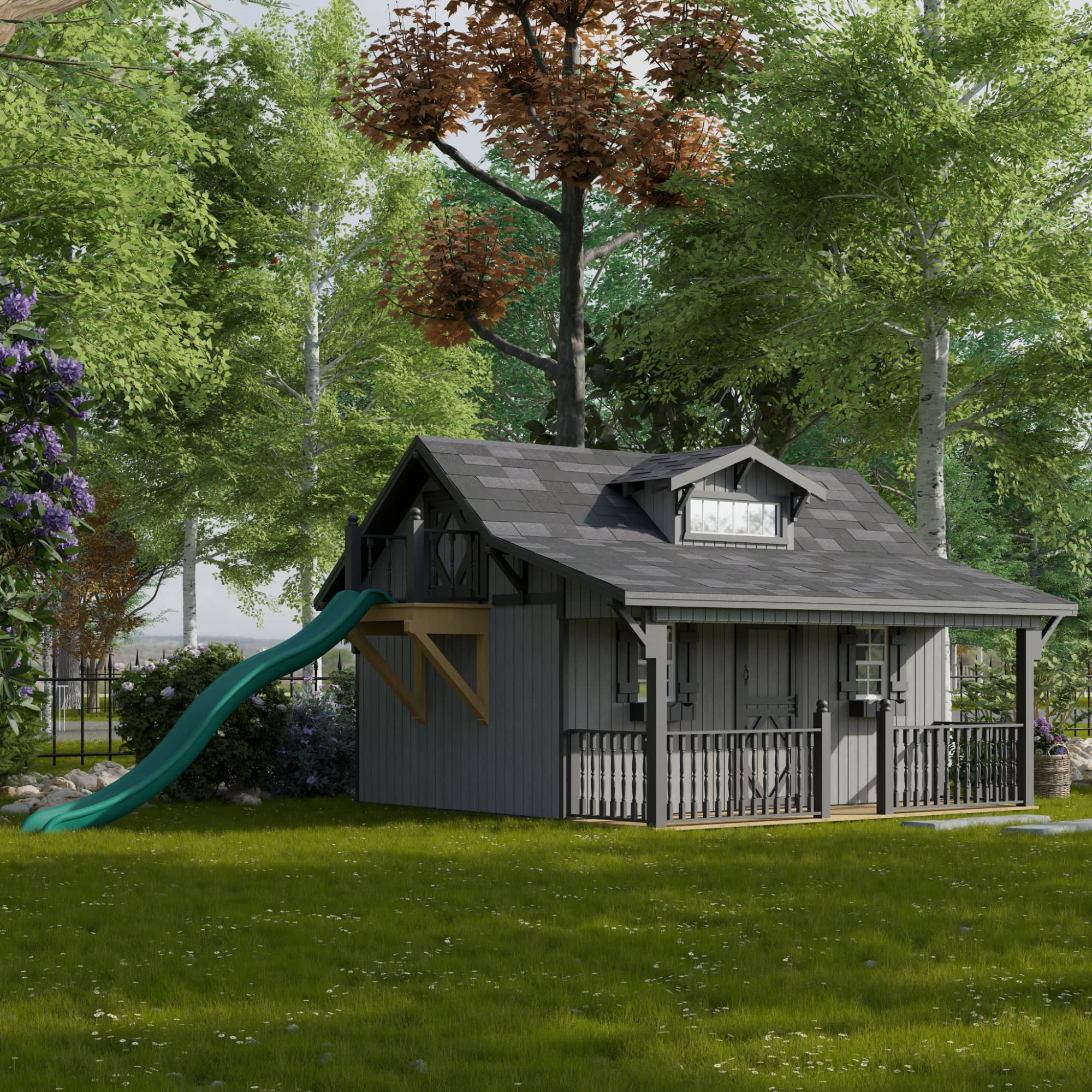Craftsman Playhouse lifestyle