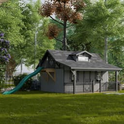 Craftsman Playhouse lifestyle