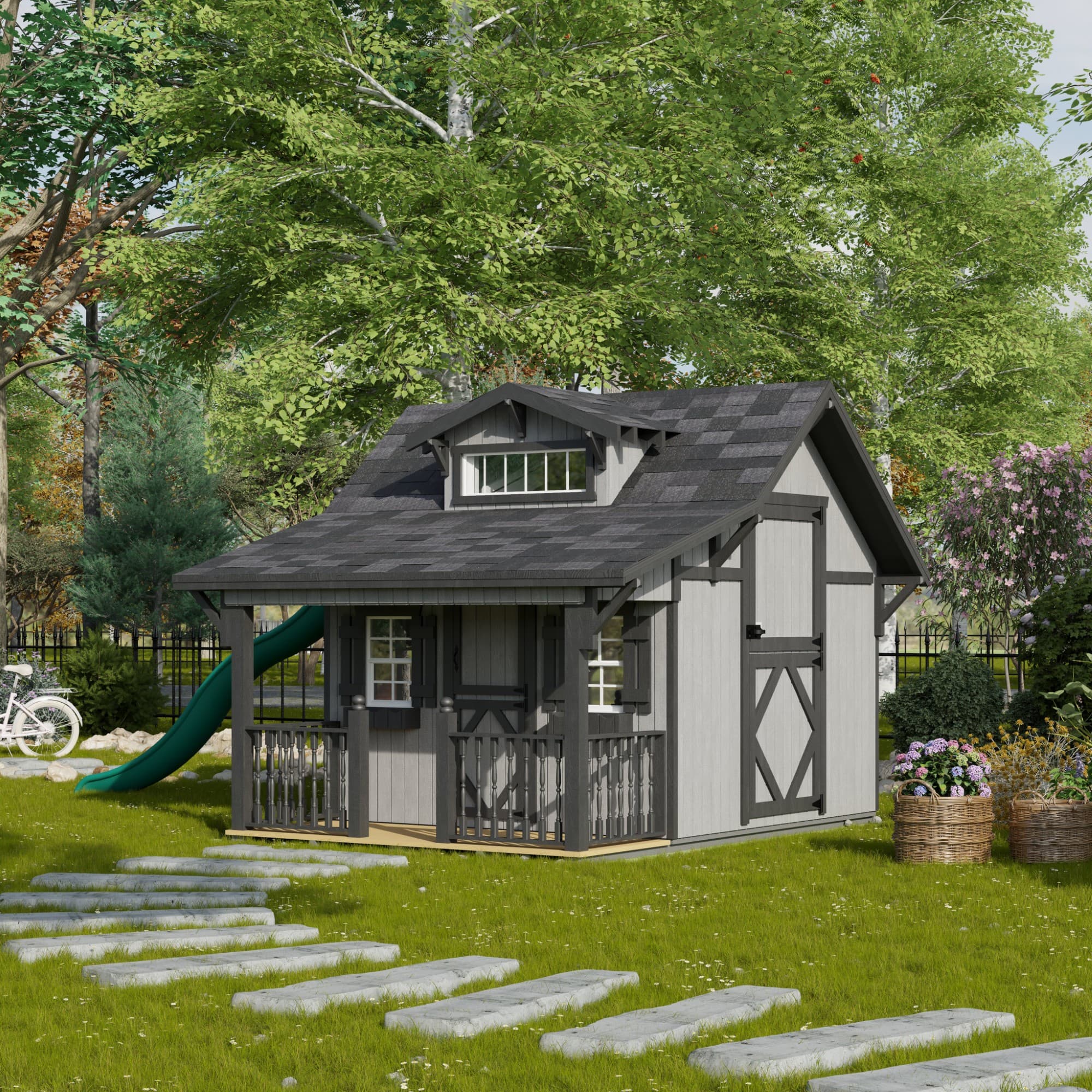 Craftsman Playhouse lifestyle