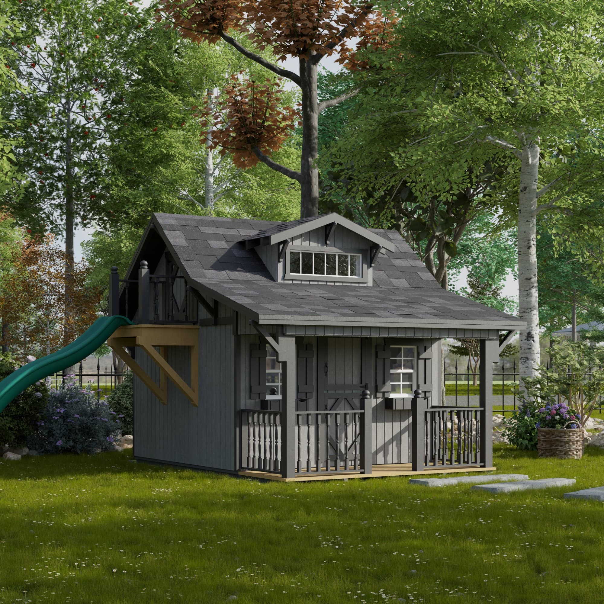 Craftsman Playhouse lifestyle