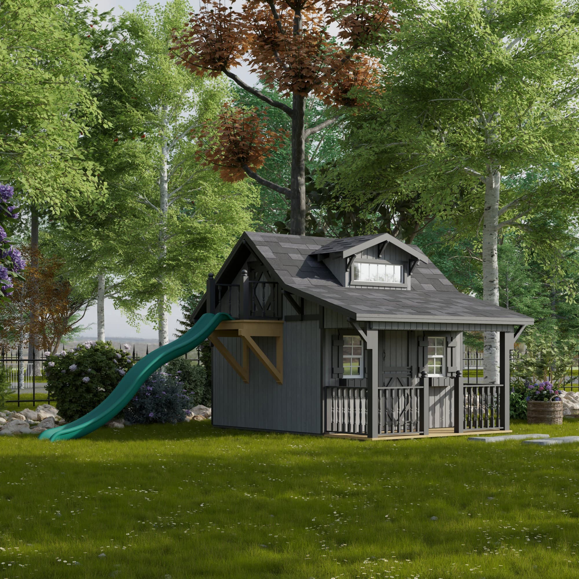 Craftsman Playhouse lifestyle
