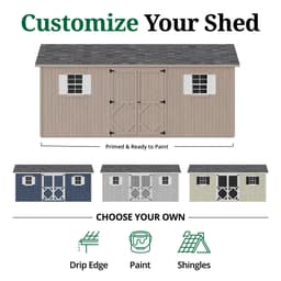 Classic Workshop Shed customize graphic