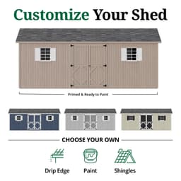 Classic Workshop Shed customize graphic