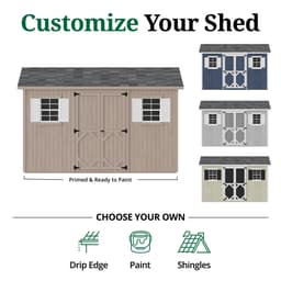 Classic Workshop Shed customize graphic
