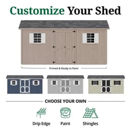 Classic Workshop Shed customize graphic
