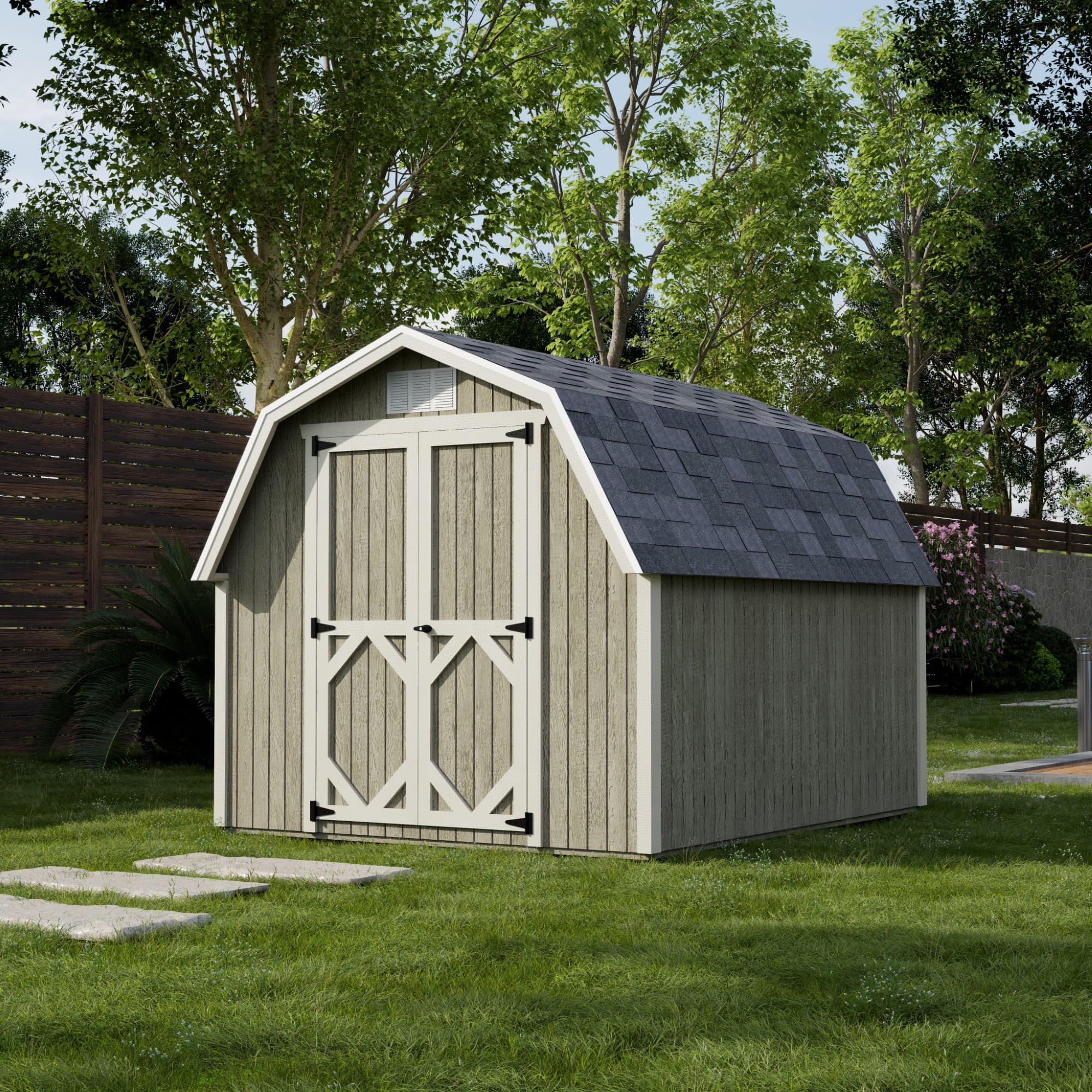 Classic Gambrel 4' Barn Shed