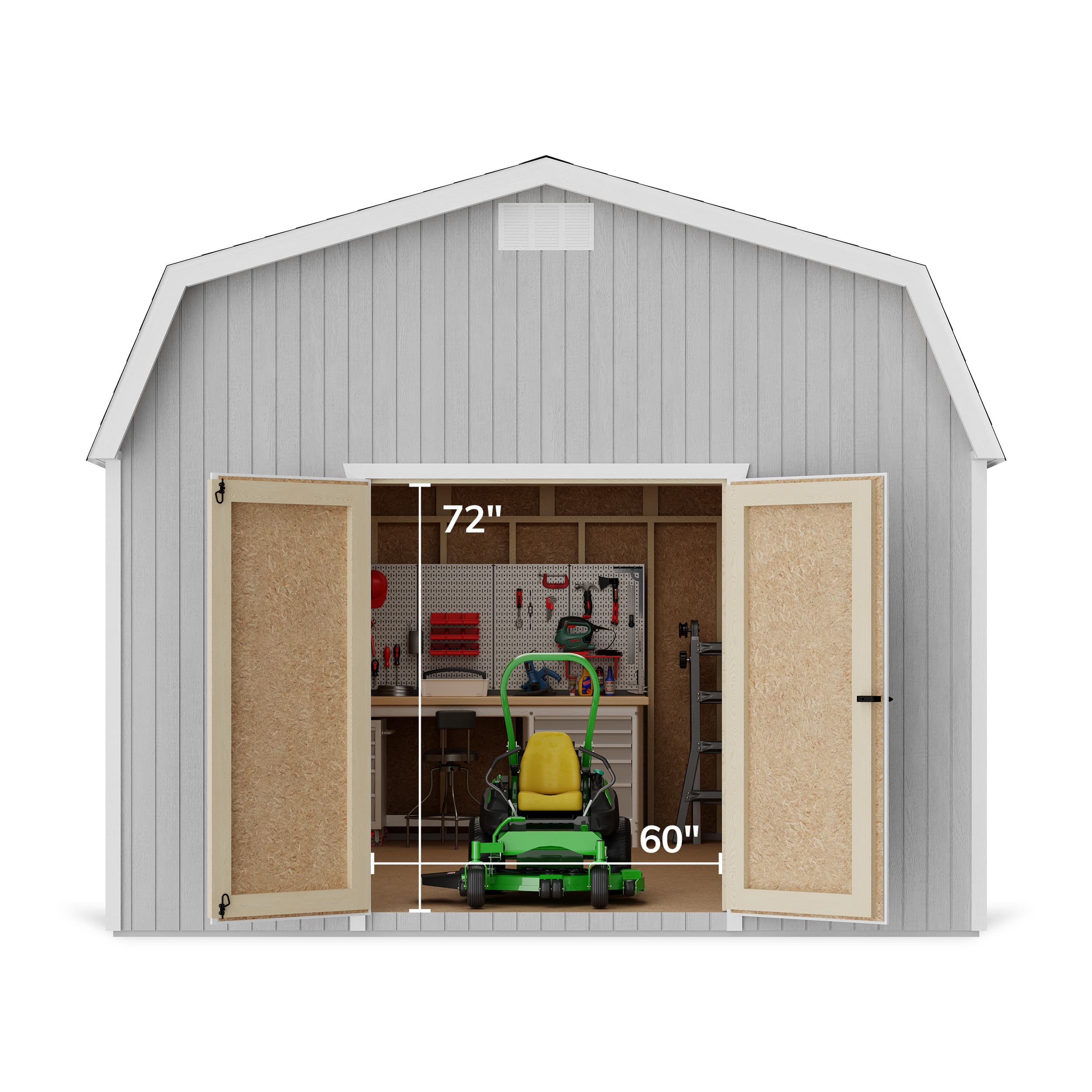 Classic Gambrel 6' Barn Shed