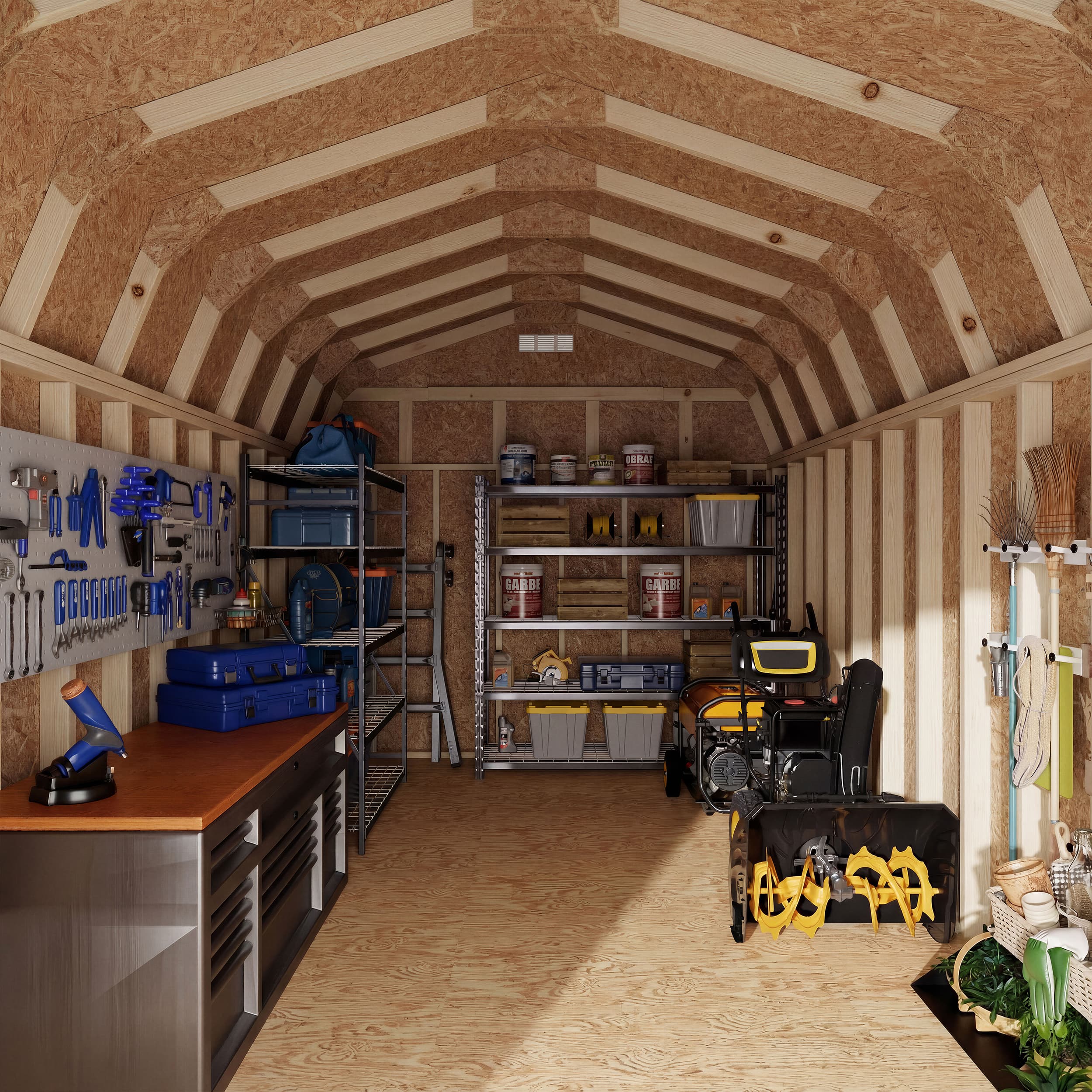 Classic Gambrel 6' Barn Shed