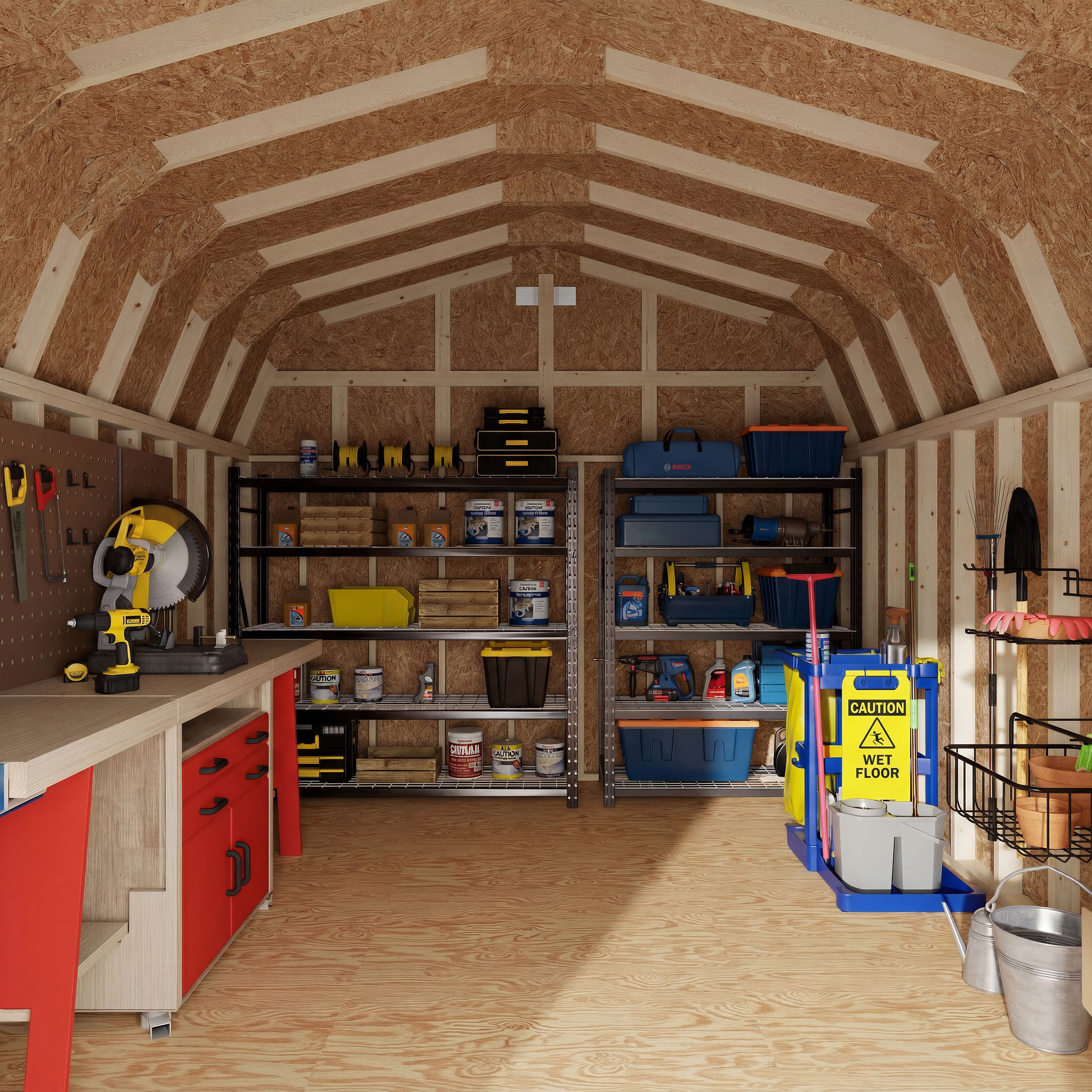 Classic Gambrel 6' Barn Shed