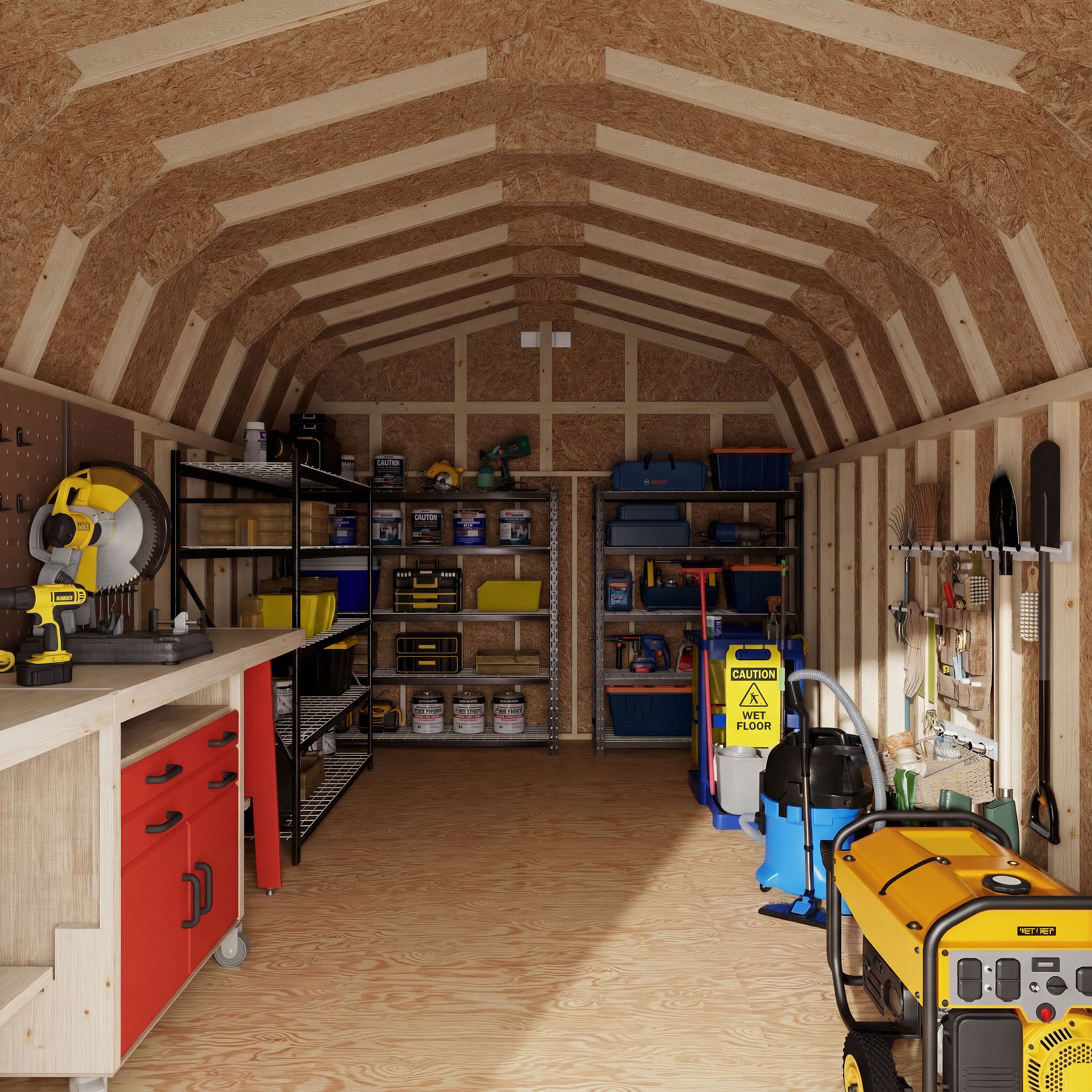 Classic Gambrel 6' Barn Shed