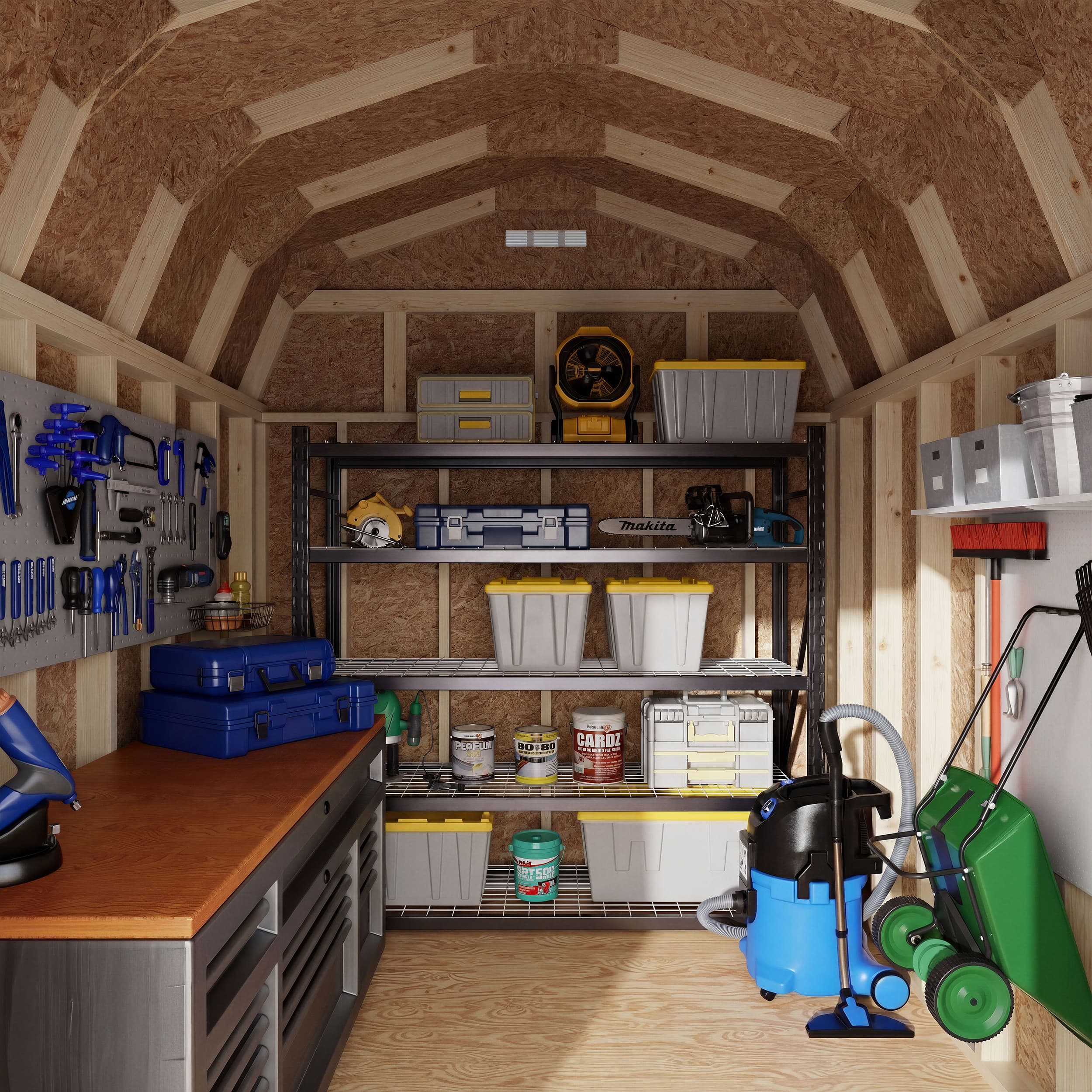 Classic Gambrel 6' Barn Shed