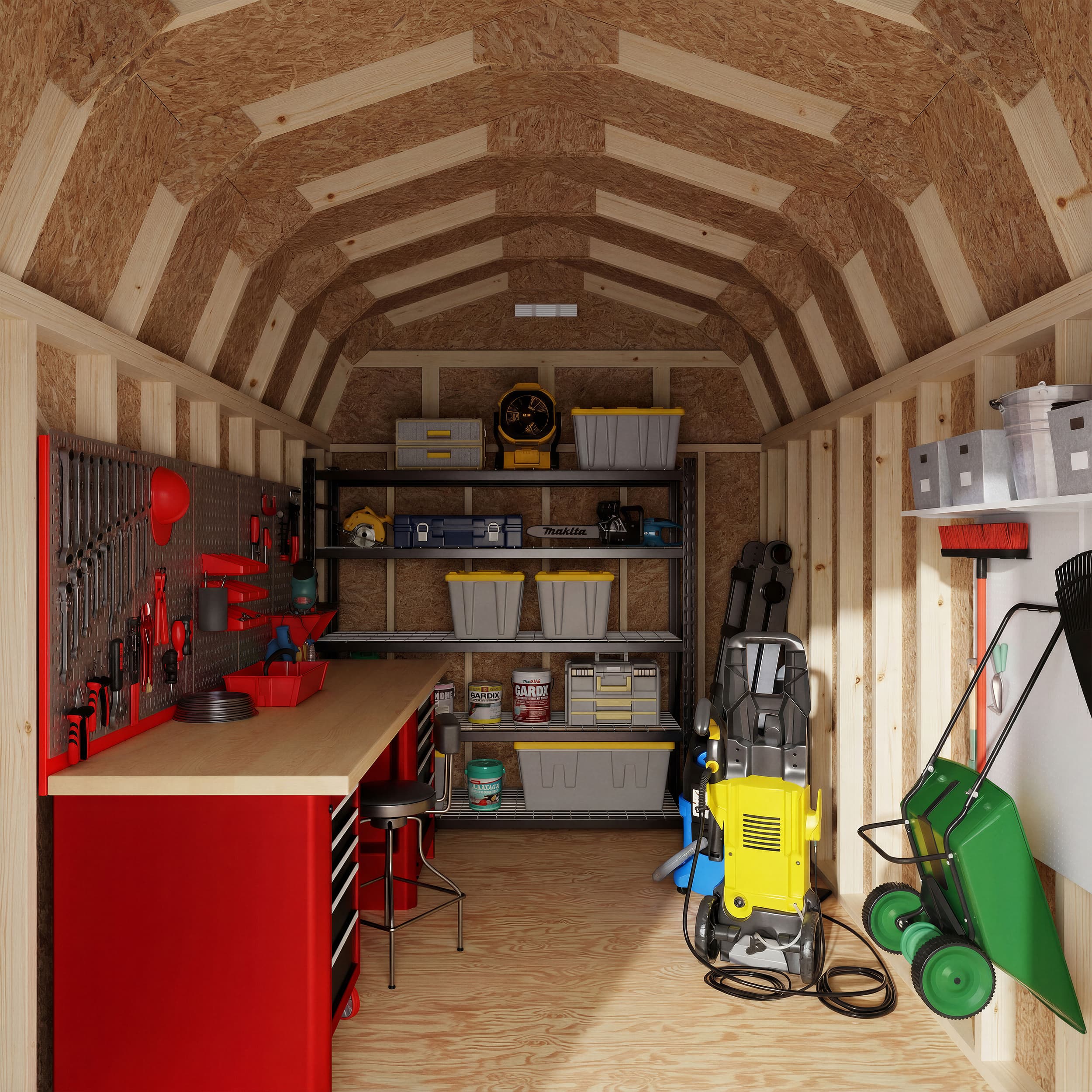 Classic Gambrel 6' Barn Shed