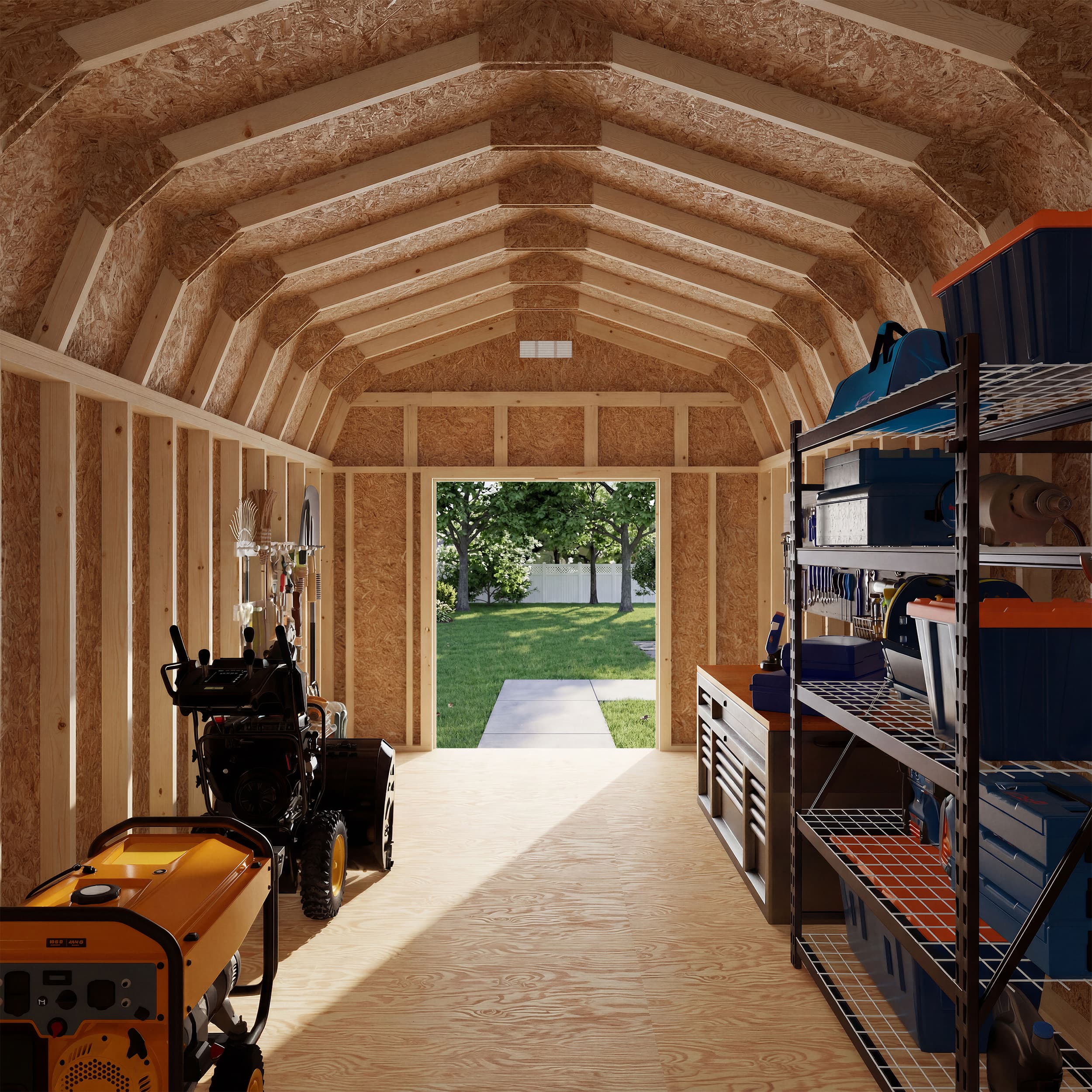 Classic Gambrel 6' Barn Shed