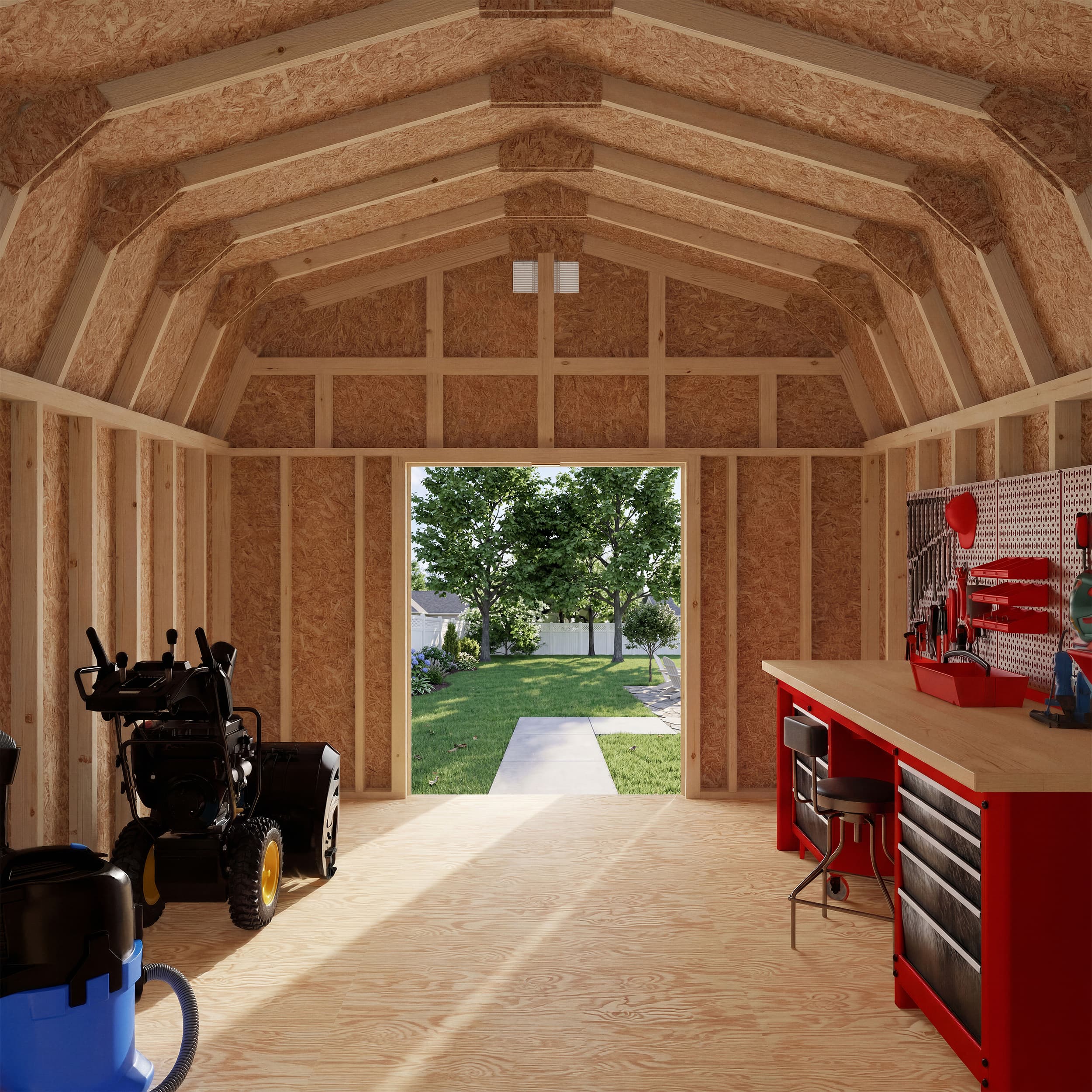 Classic Gambrel 6' Barn Shed