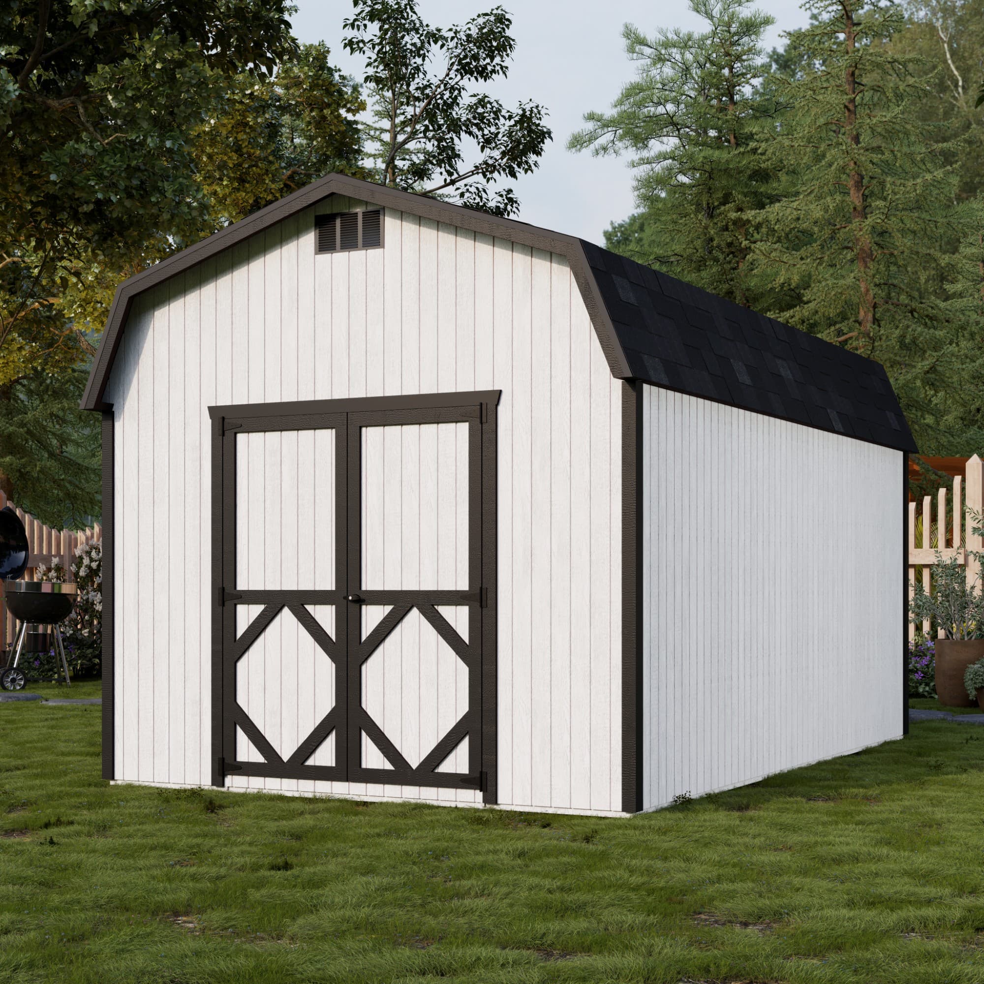 Classic Gambrel 6' Barn Shed