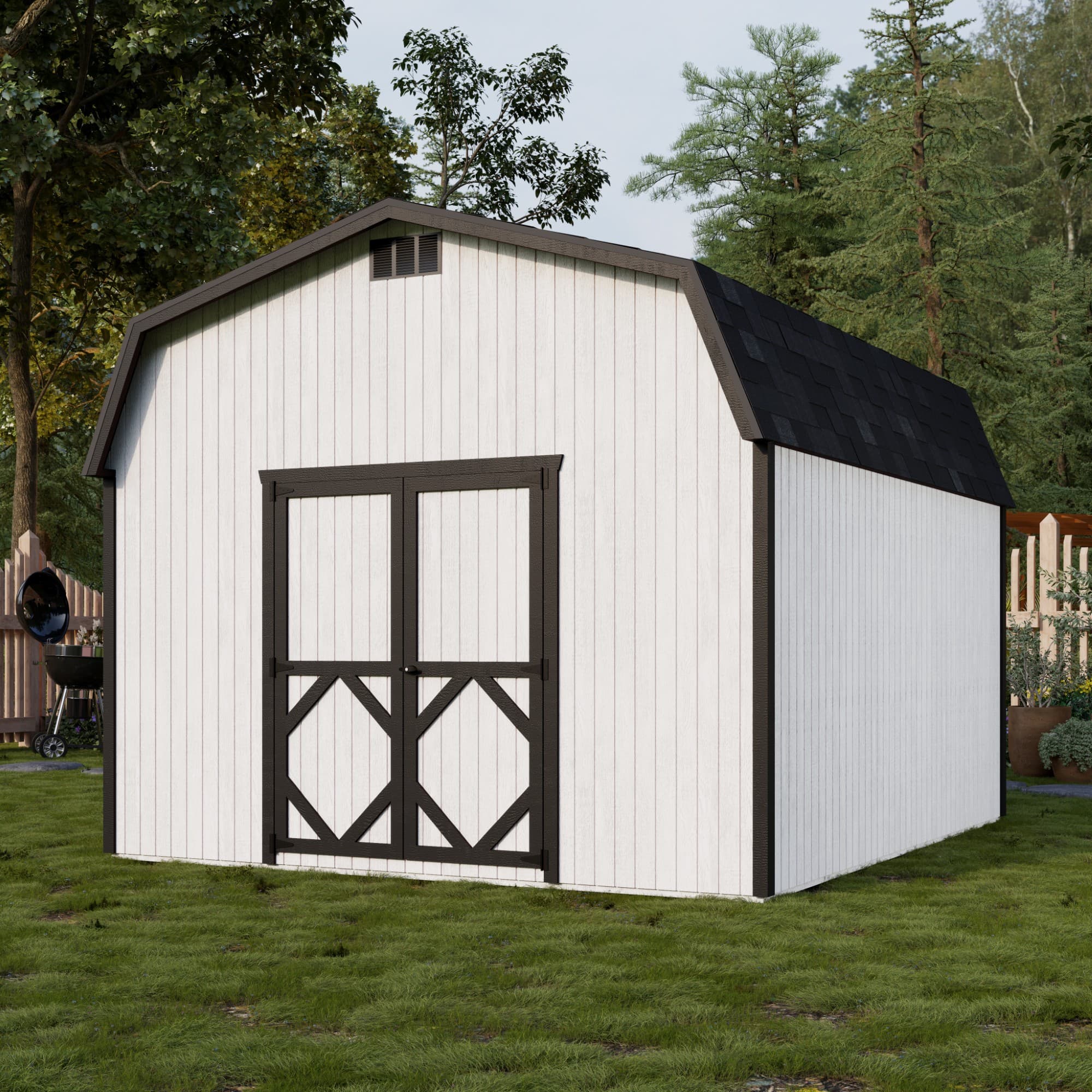Classic Gambrel 6' Barn Shed