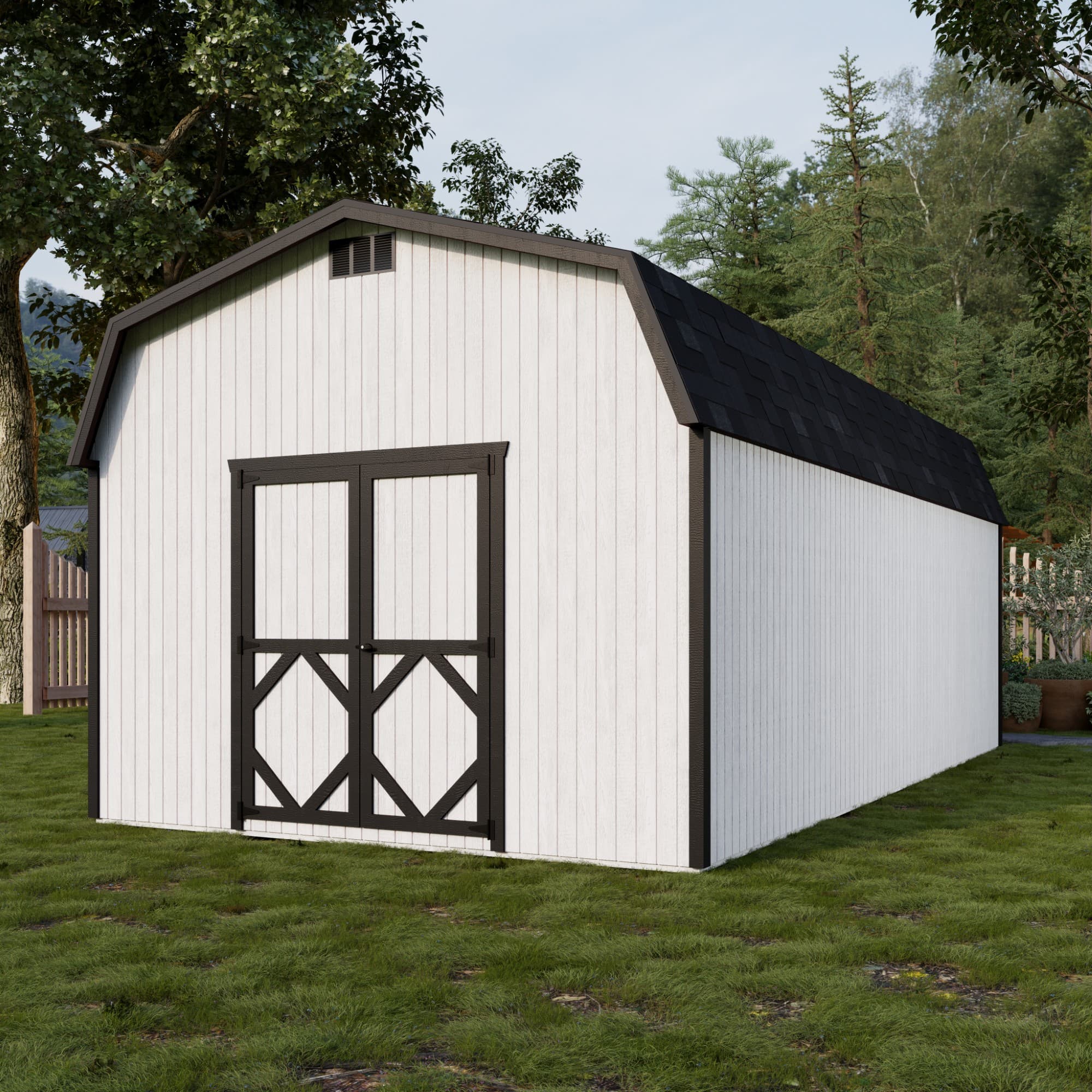 Classic Gambrel 6' Barn Shed
