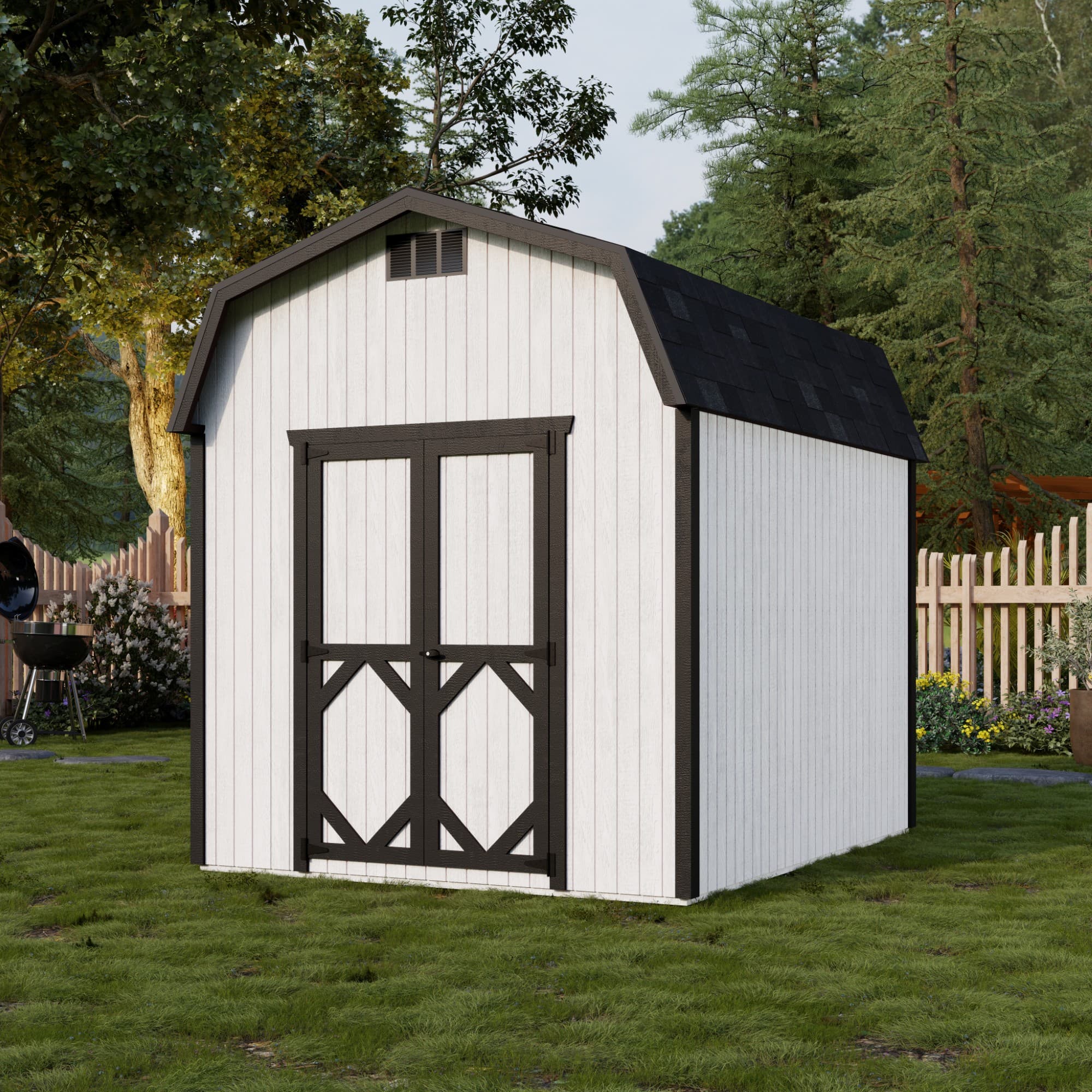 Classic Gambrel 6' Barn Shed