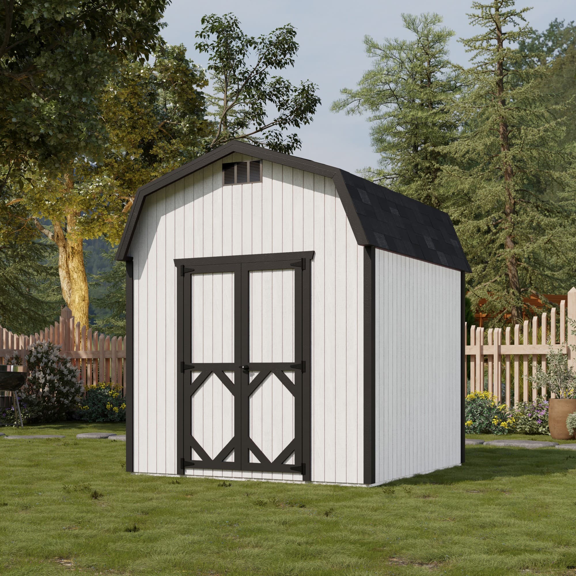 Classic Gambrel 6' Barn Shed