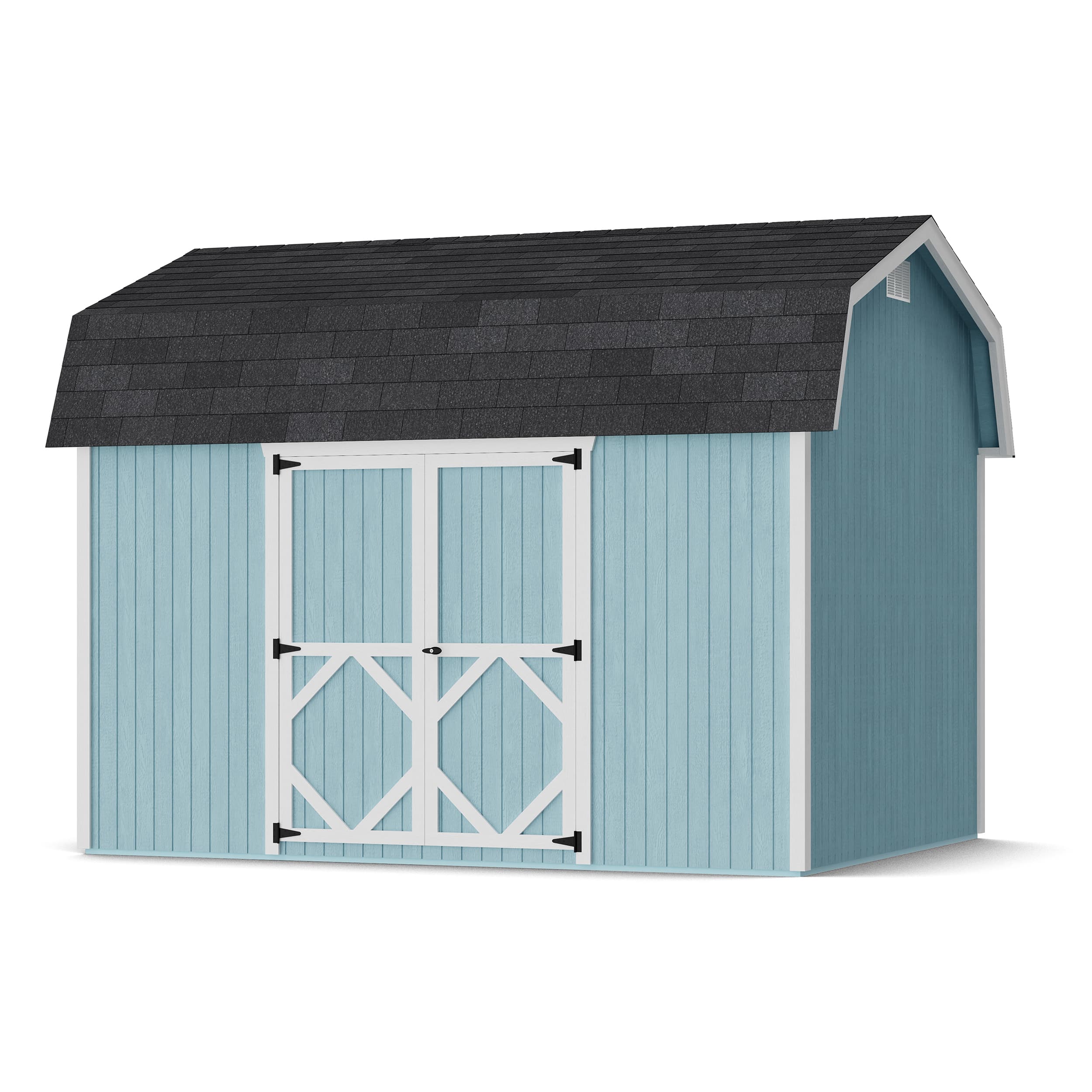Classic Gambrel 6' Barn Shed with Side Entry