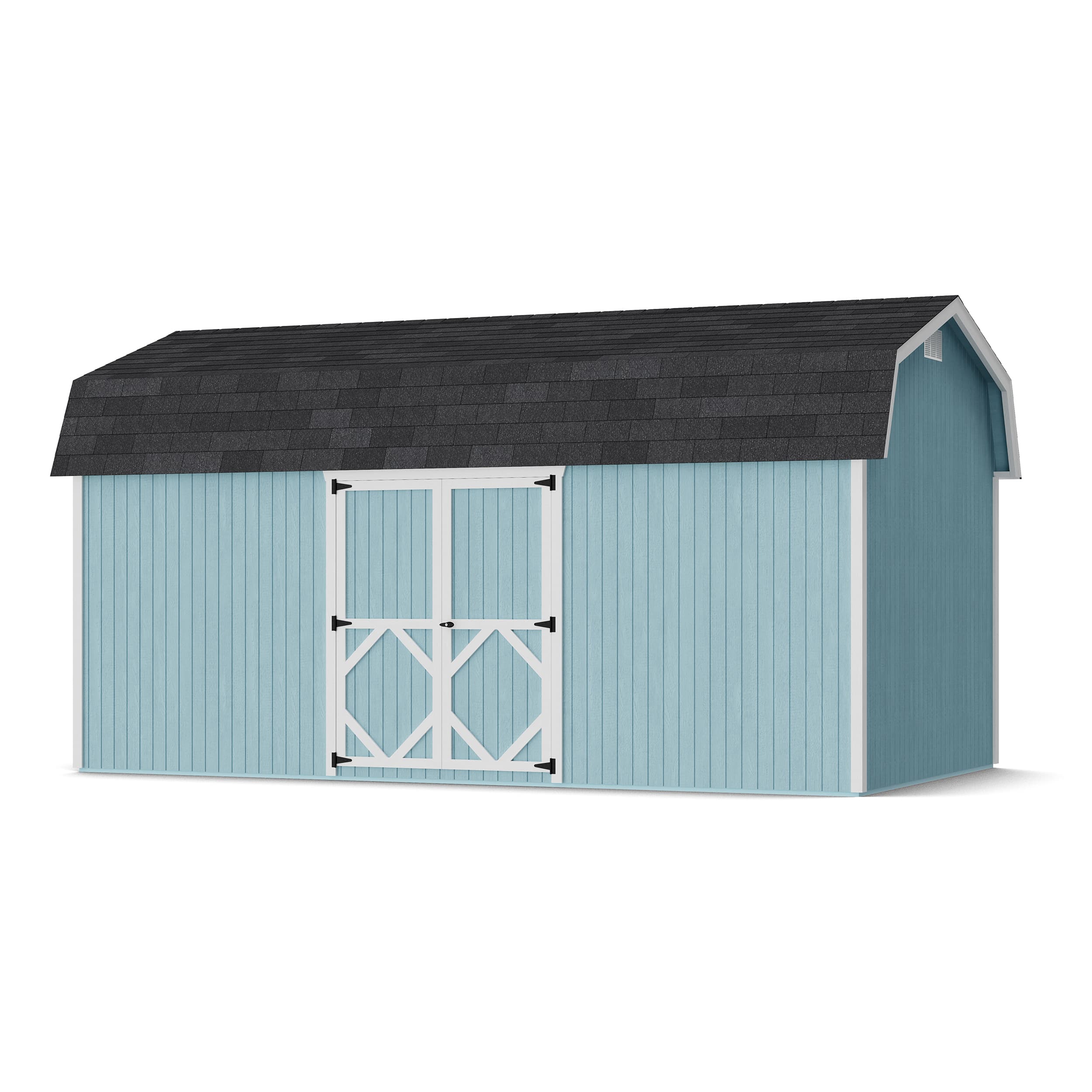 Classic Gambrel 6' Barn Shed with Side Entry