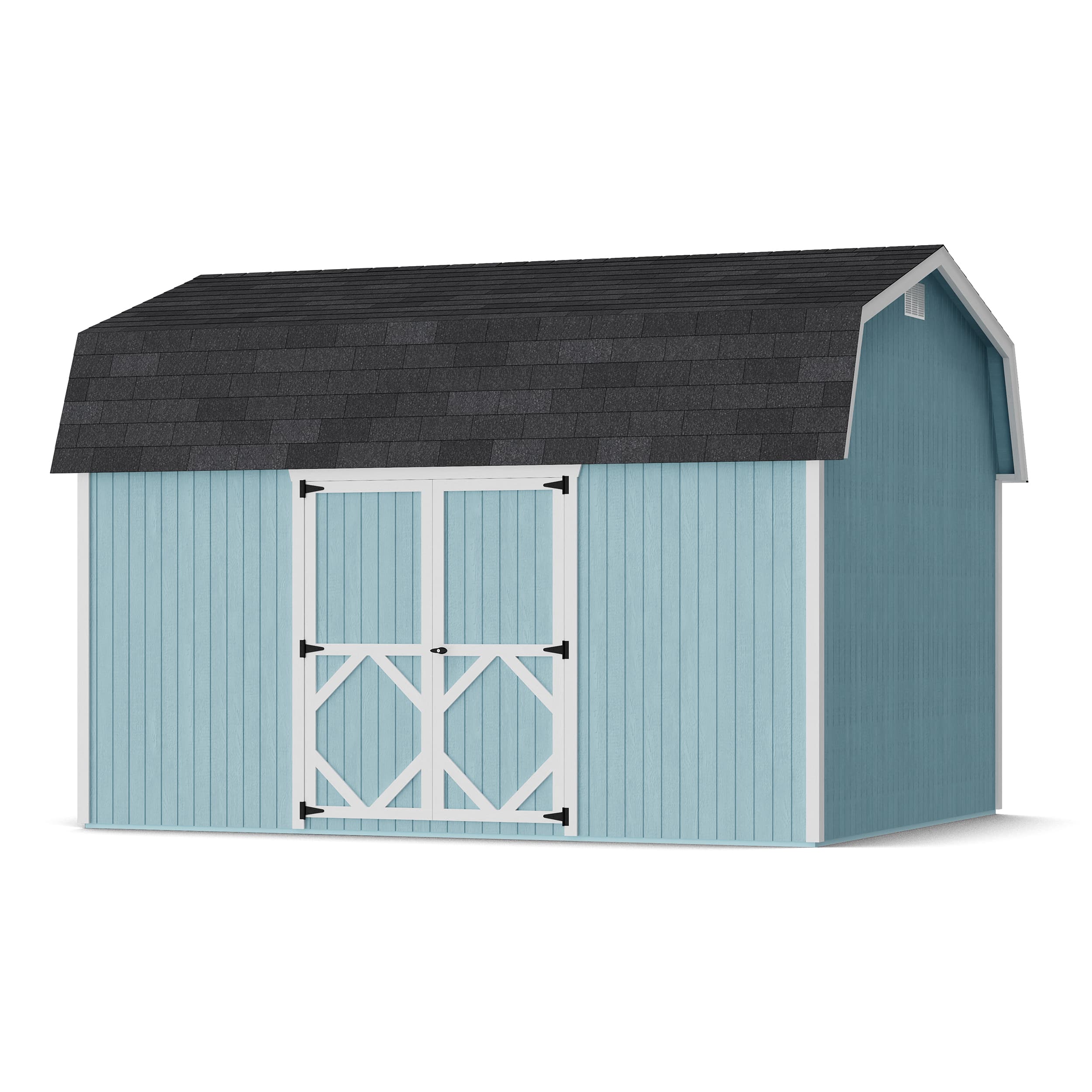 Classic Gambrel 6' Barn Shed with Side Entry