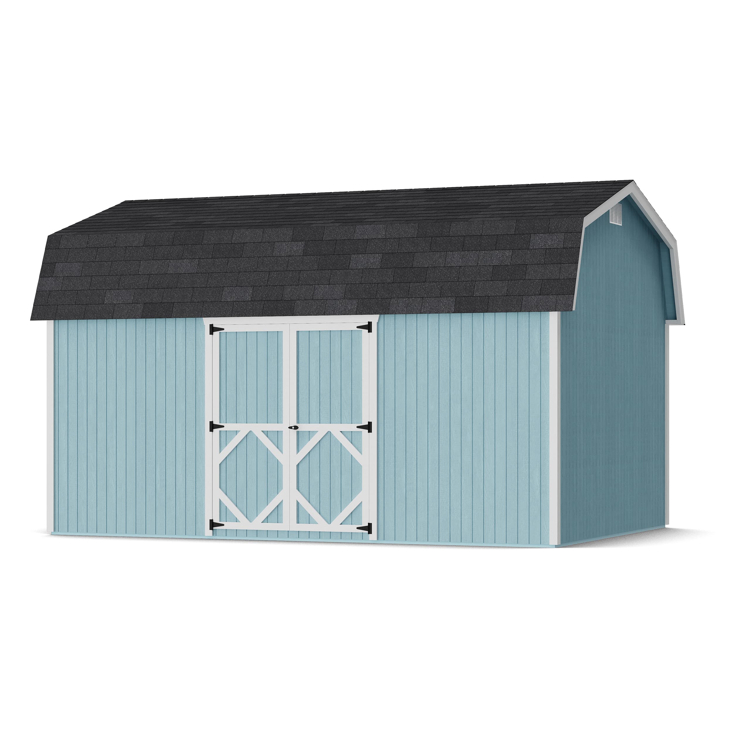 Classic Gambrel 6' Barn Shed with Side Entry