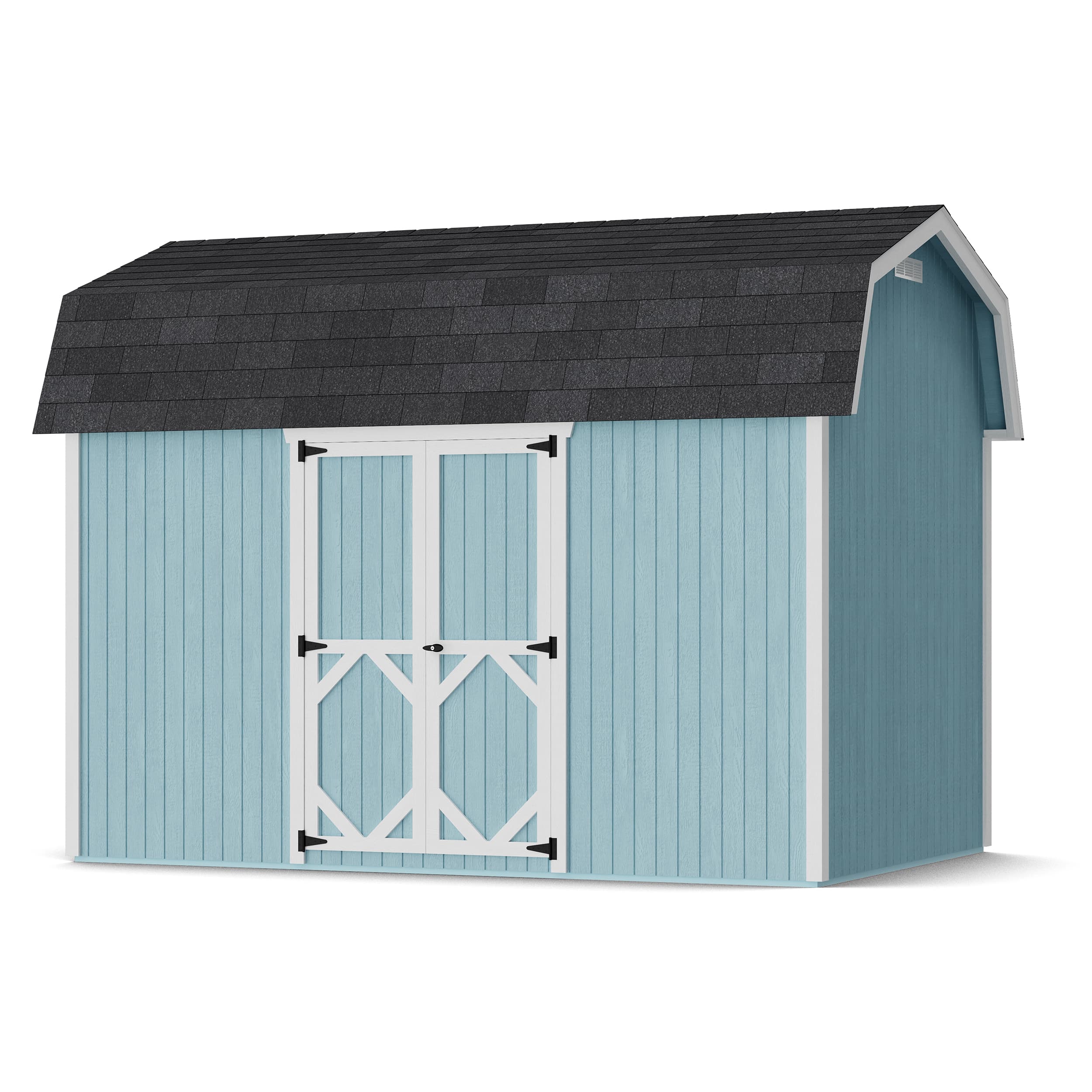 Classic Gambrel 6' Barn Shed with Side Entry