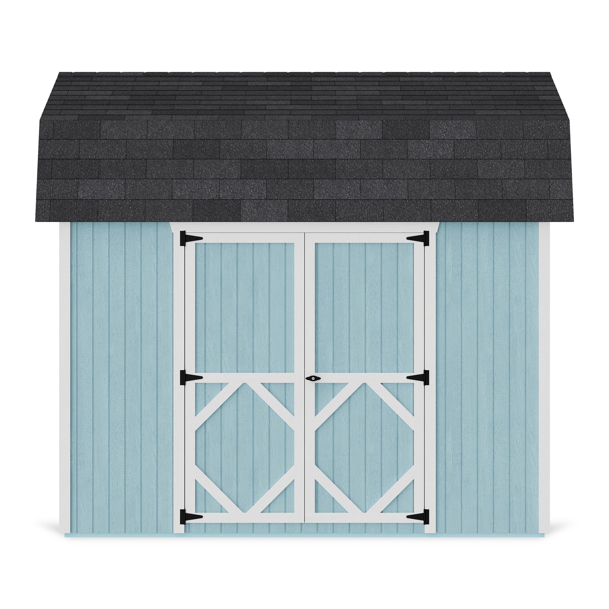 Classic Gambrel 6' Barn Shed with Side Entry