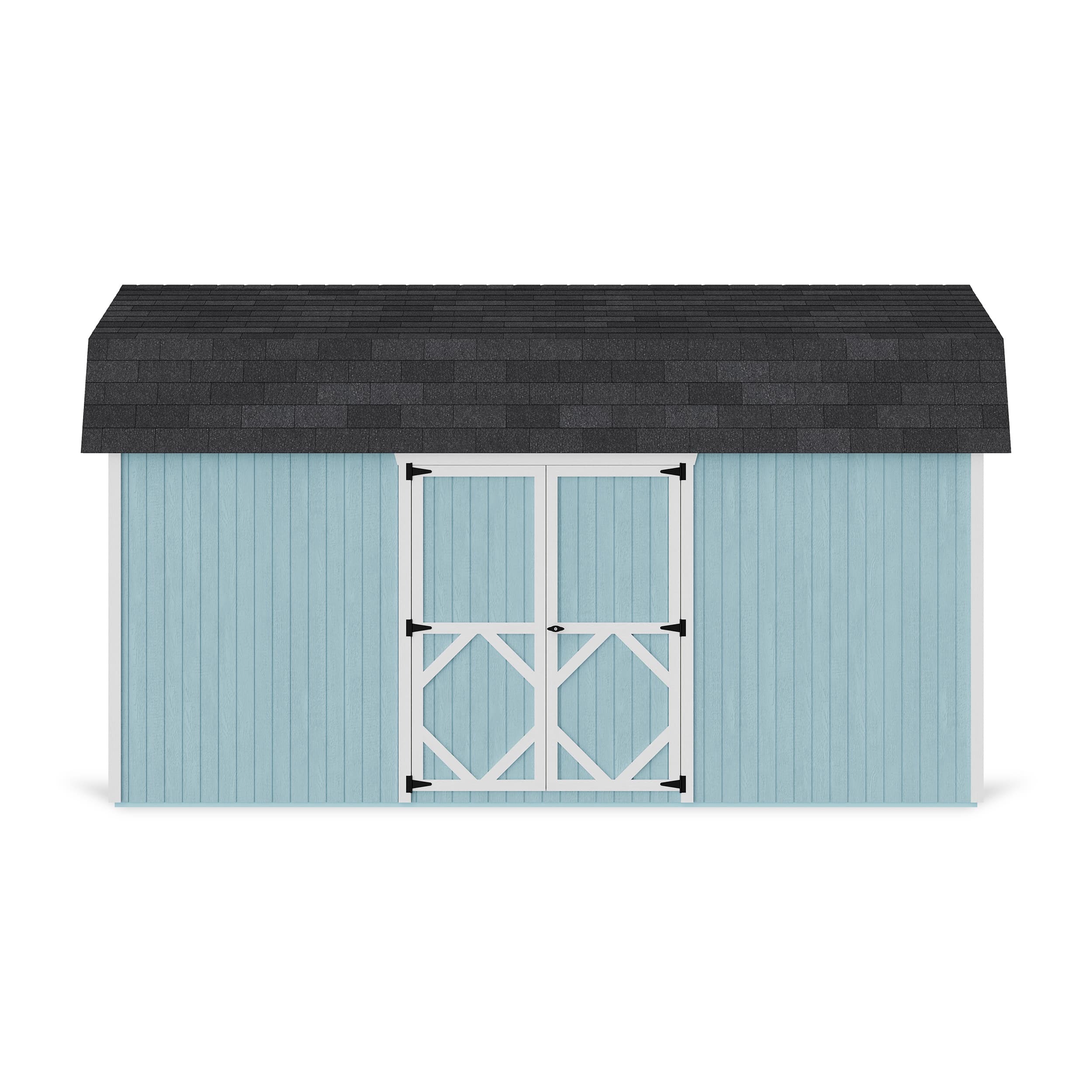 Classic Gambrel 6' Barn Shed with Side Entry