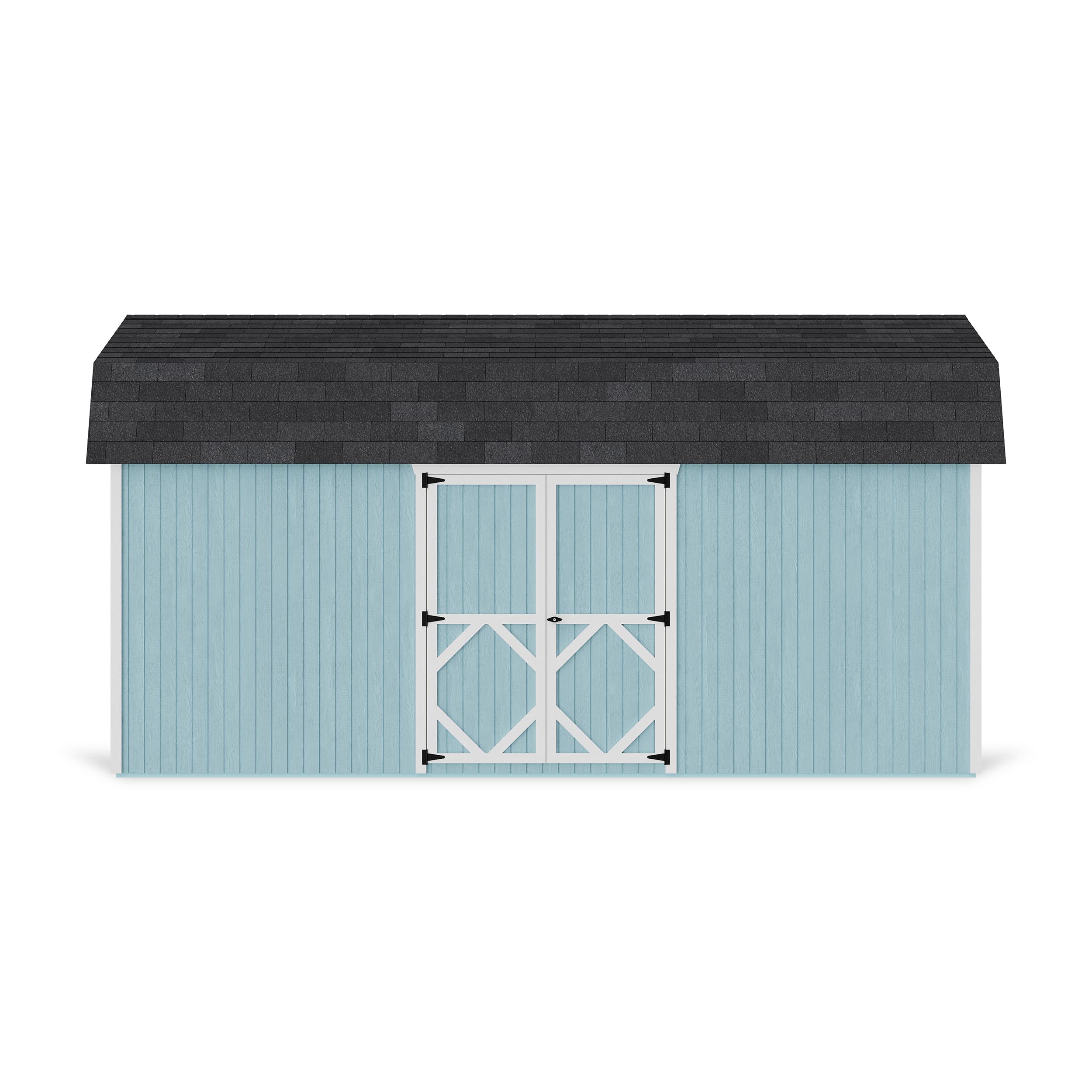 Classic Gambrel 6' Barn Shed with Side Entry