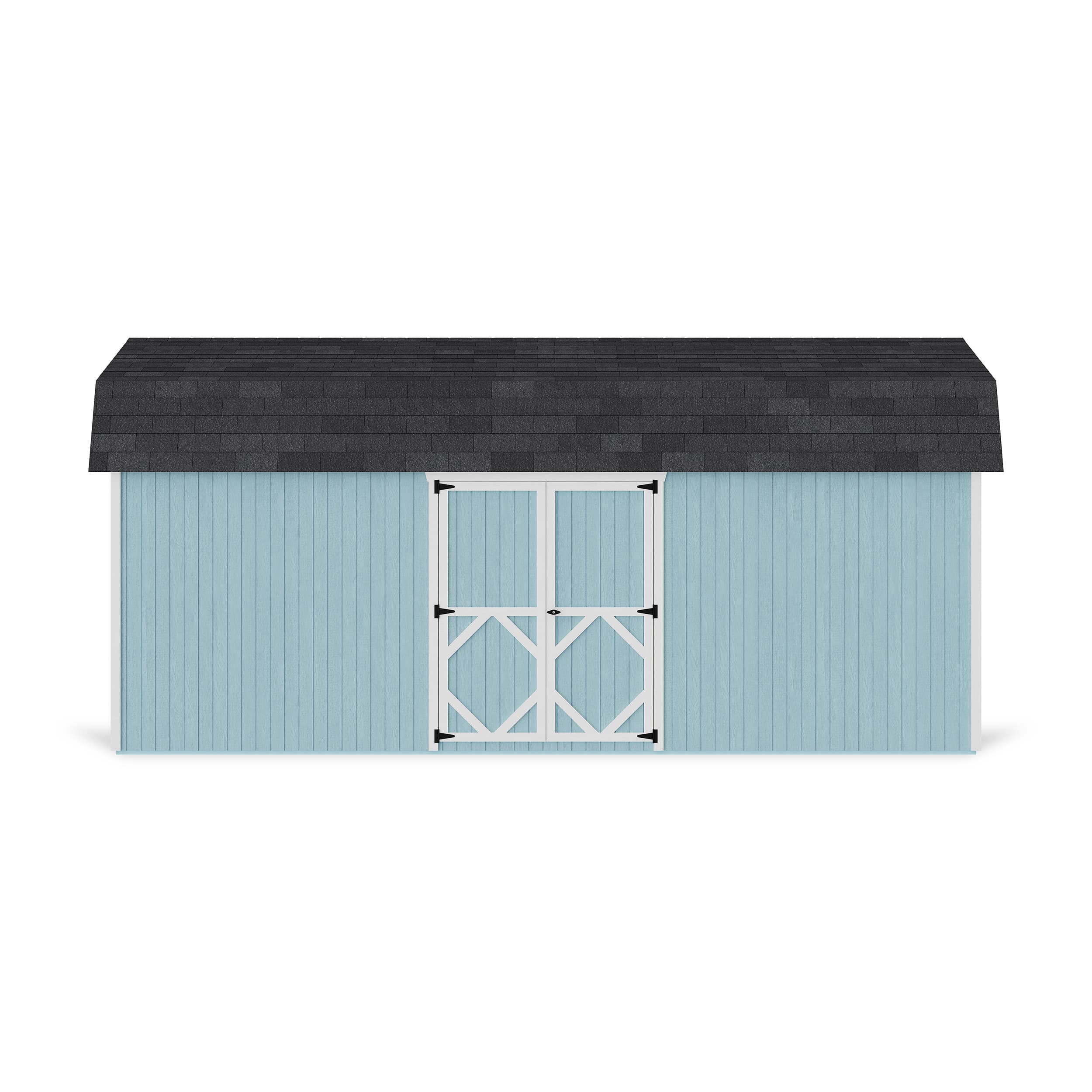 Classic Gambrel 6' Barn Shed with Side Entry