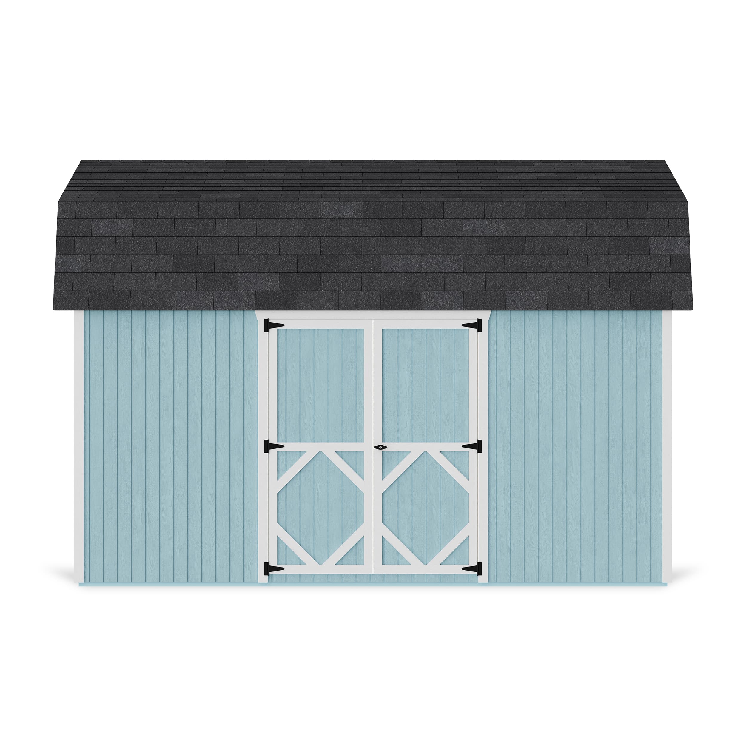 Classic Gambrel 6' Barn Shed with Side Entry