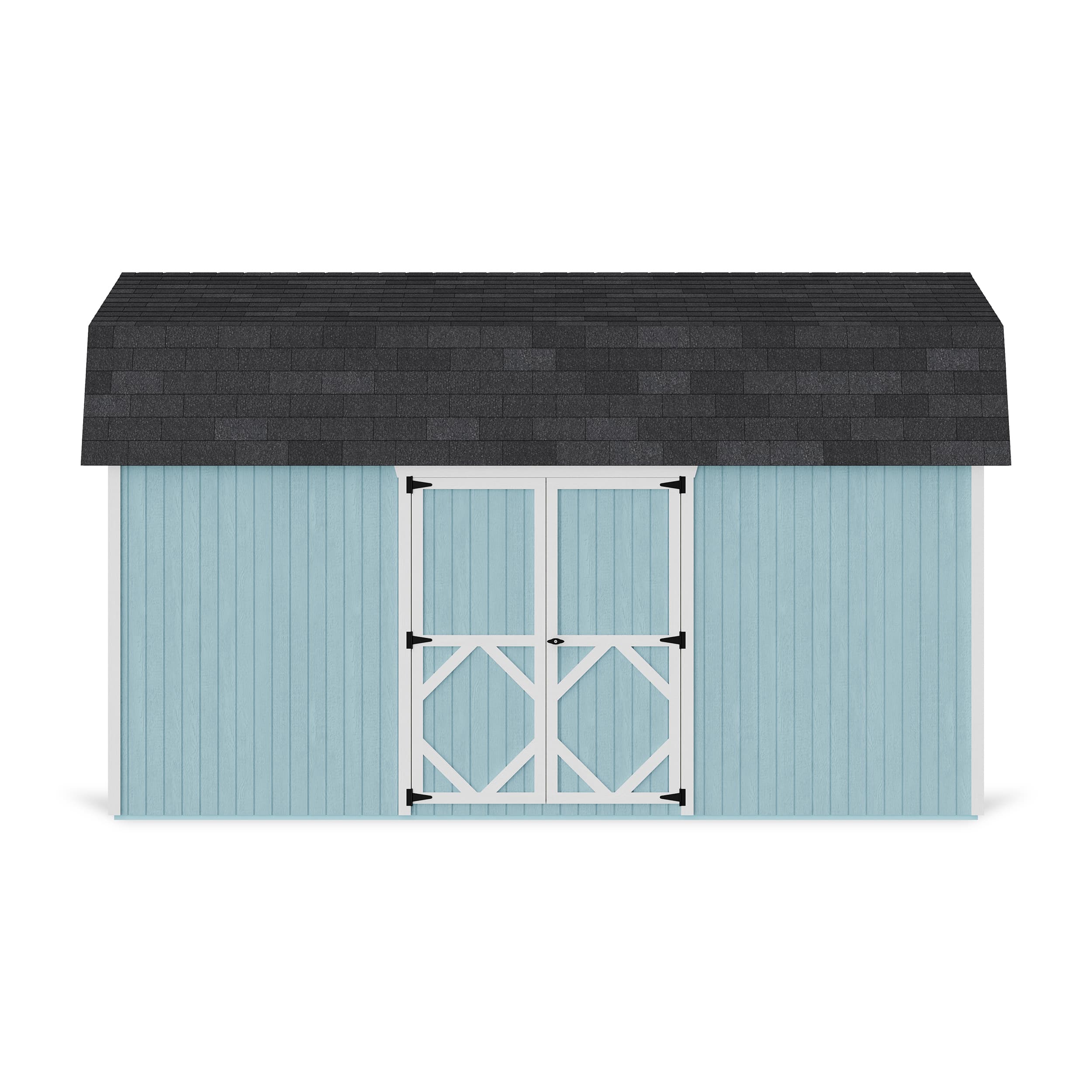 Classic Gambrel 6' Barn Shed with Side Entry