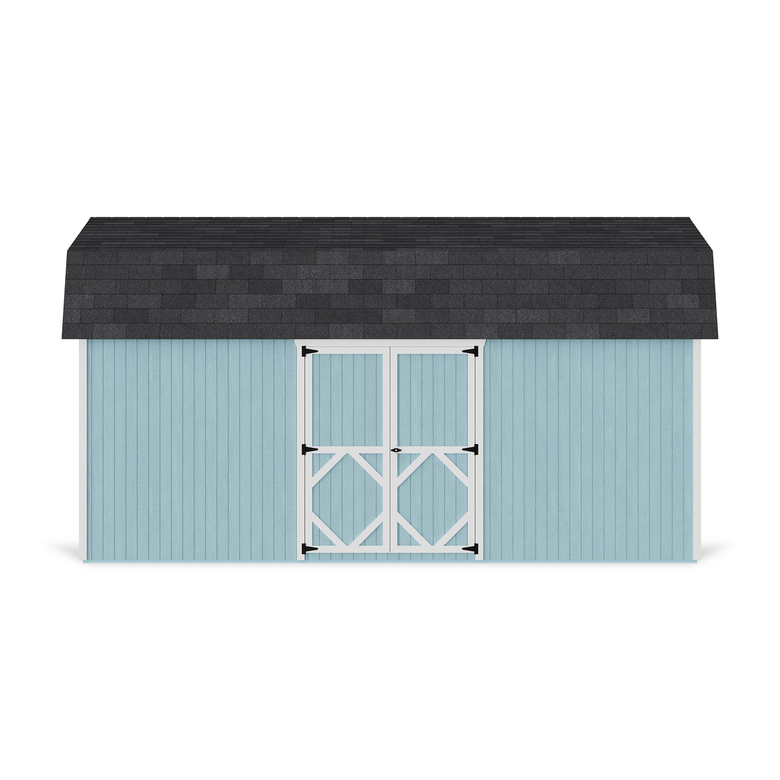 Classic Gambrel 6' Barn Shed with Side Entry