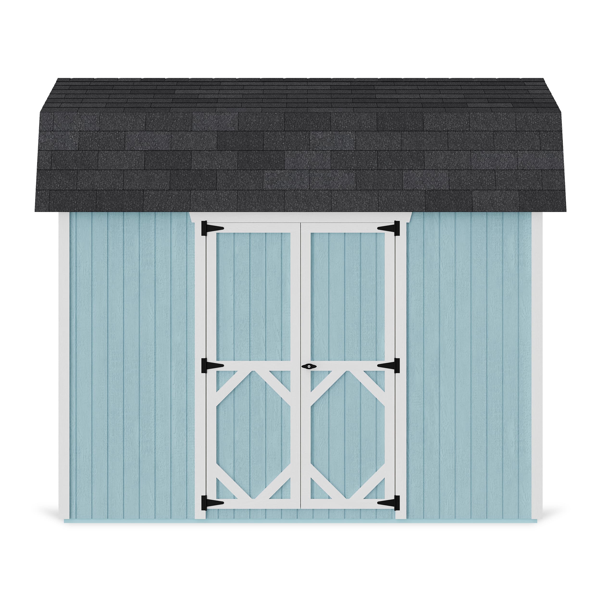 Classic Gambrel 6' Barn Shed with Side Entry