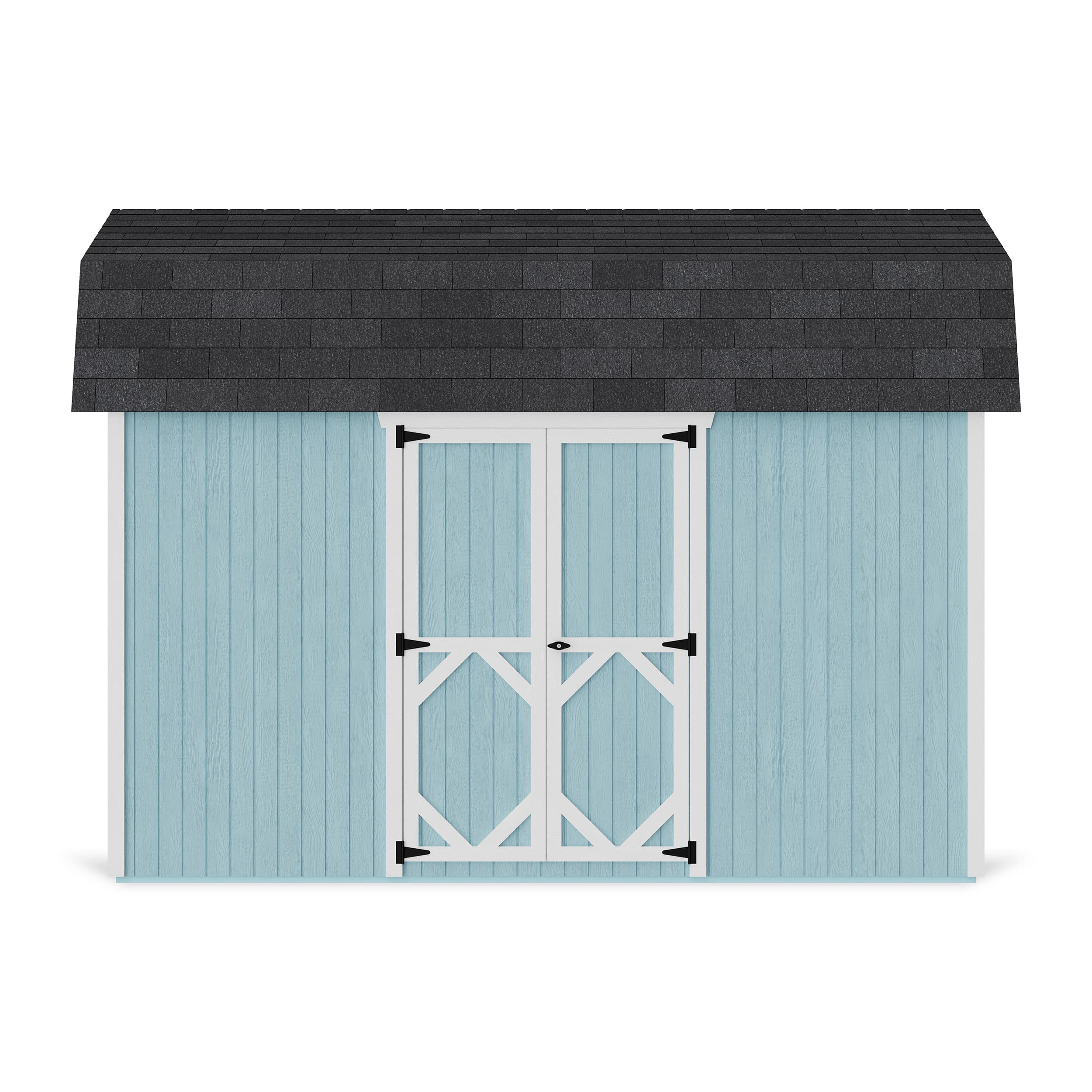 Classic Gambrel 6' Barn Shed with Side Entry
