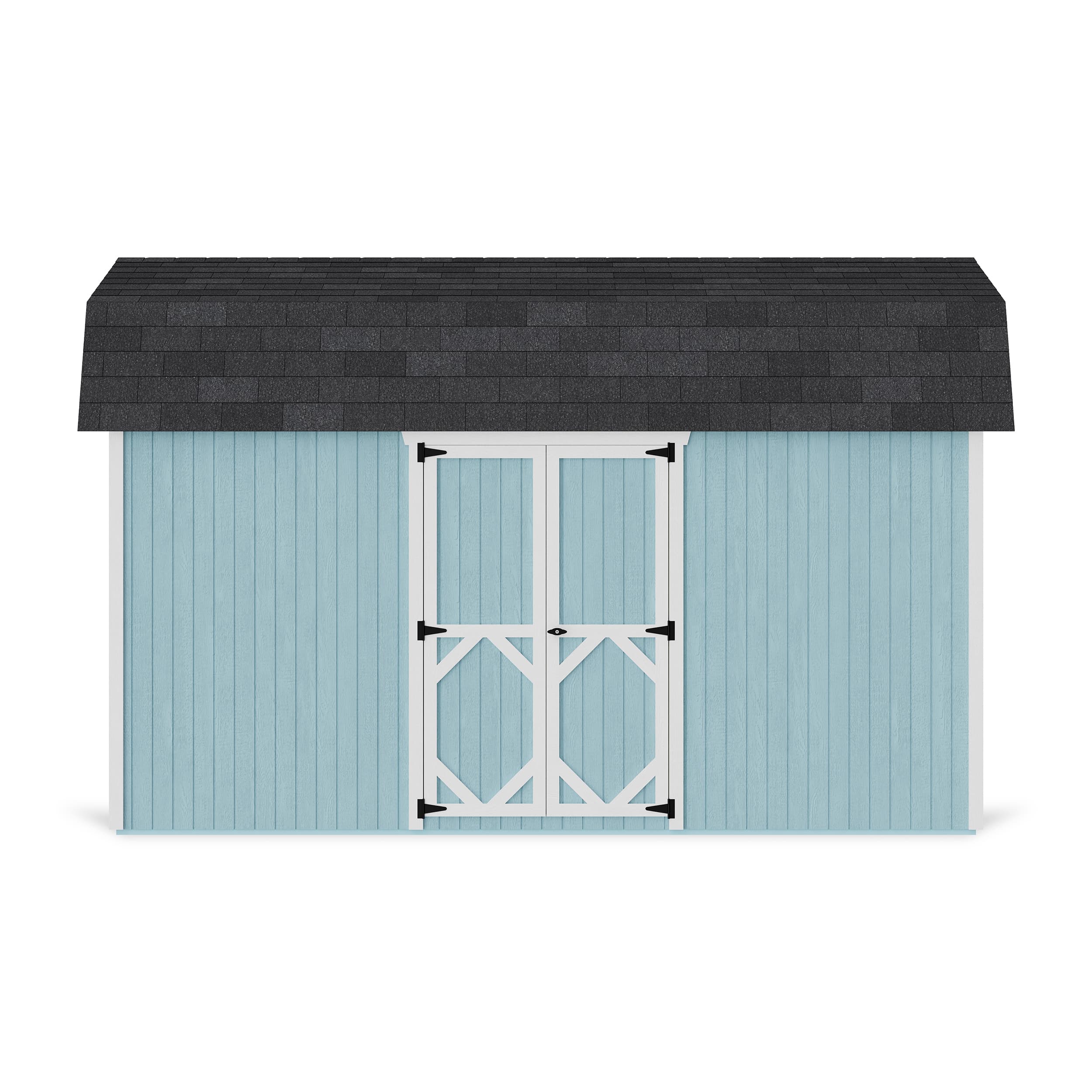 Classic Gambrel 6' Barn Shed with Side Entry