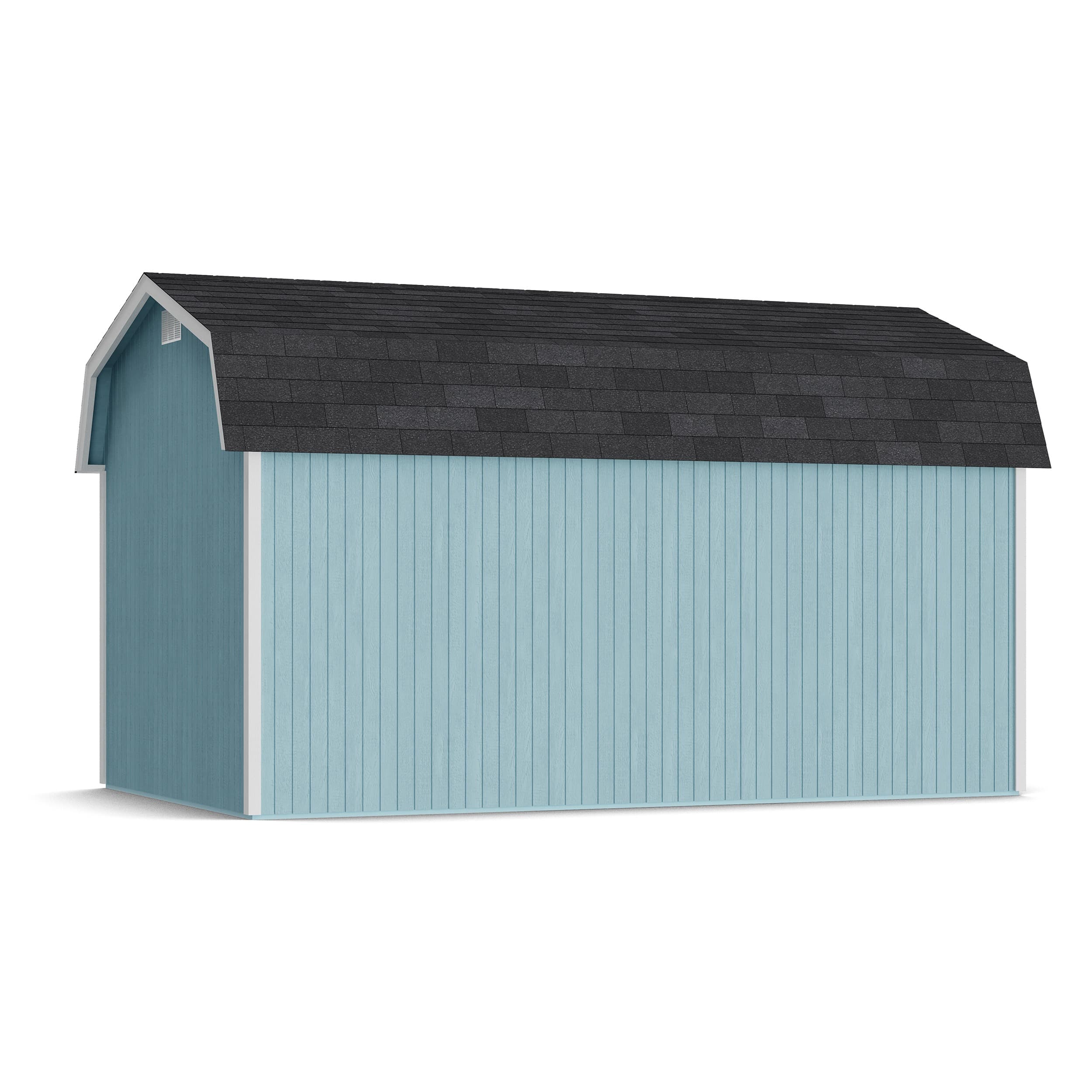 Classic Gambrel 6' Barn Shed with Side Entry