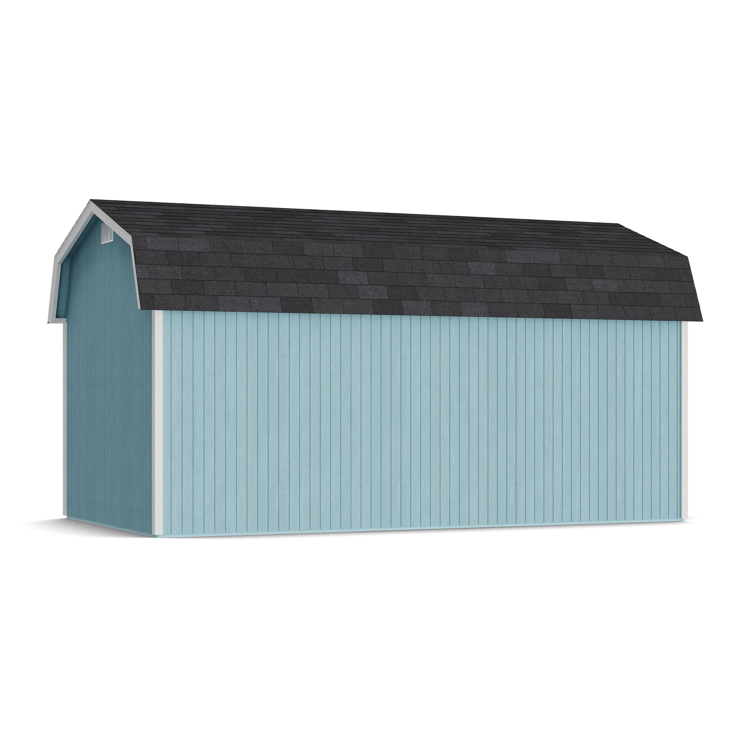 Classic Gambrel 6' Barn Shed with Side Entry