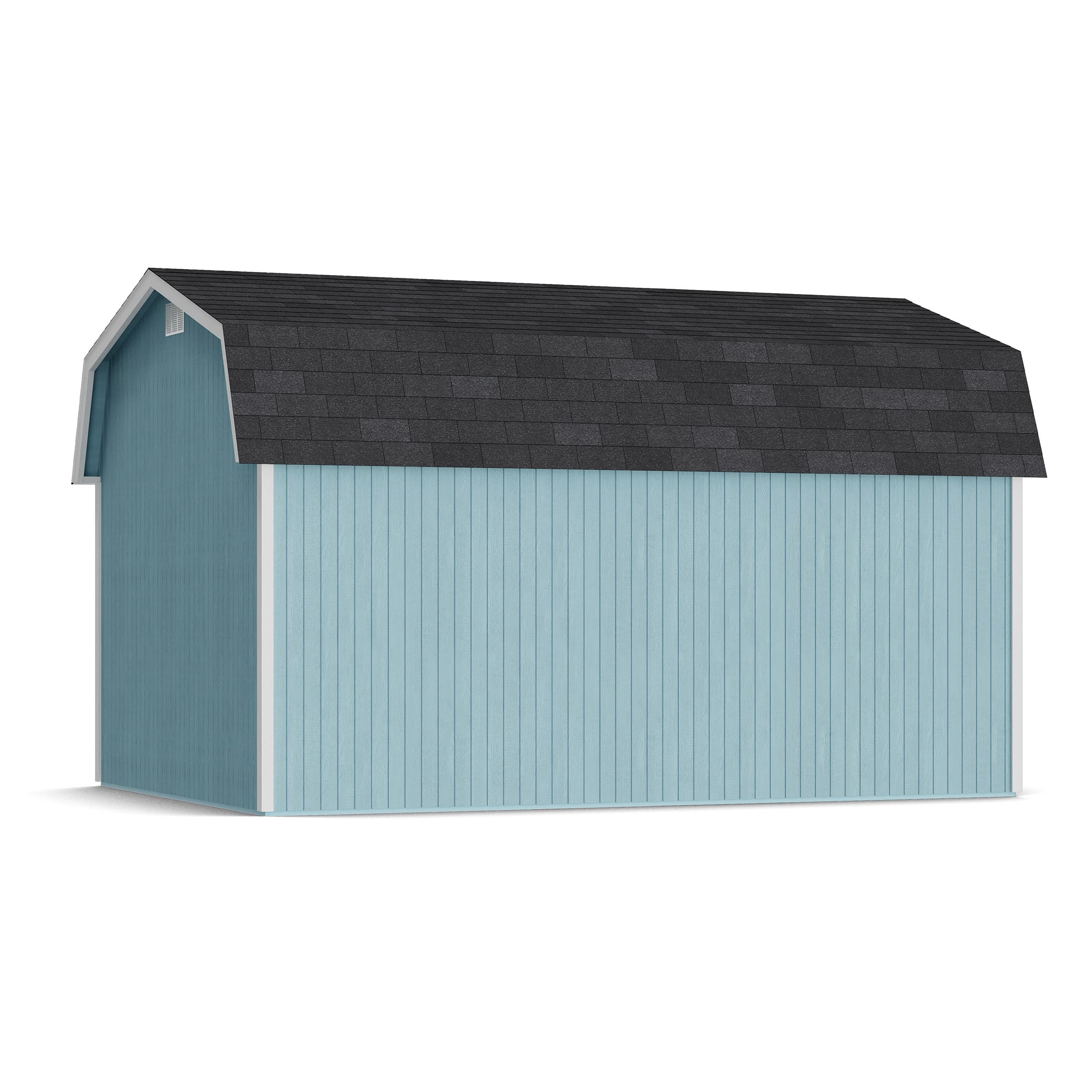 Classic Gambrel 6' Barn Shed with Side Entry