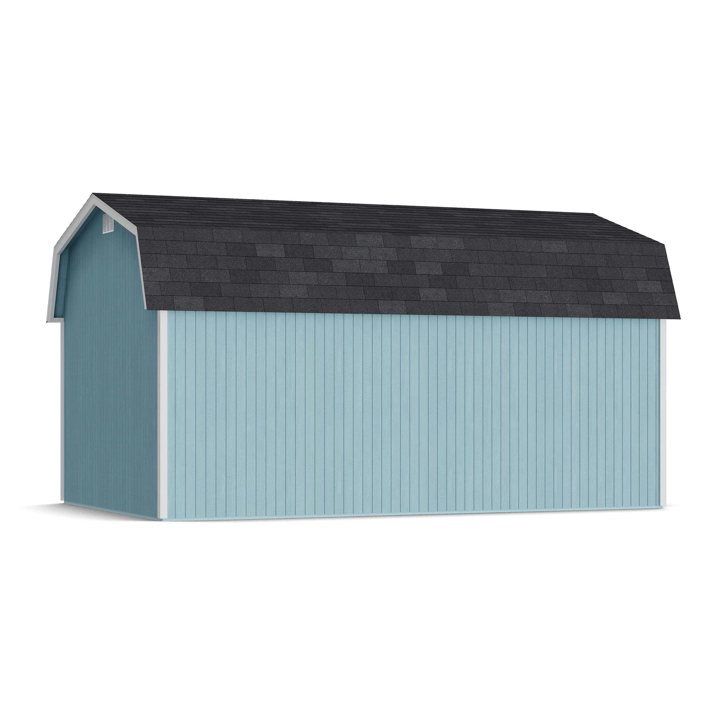 Classic Gambrel 6' Barn Shed with Side Entry