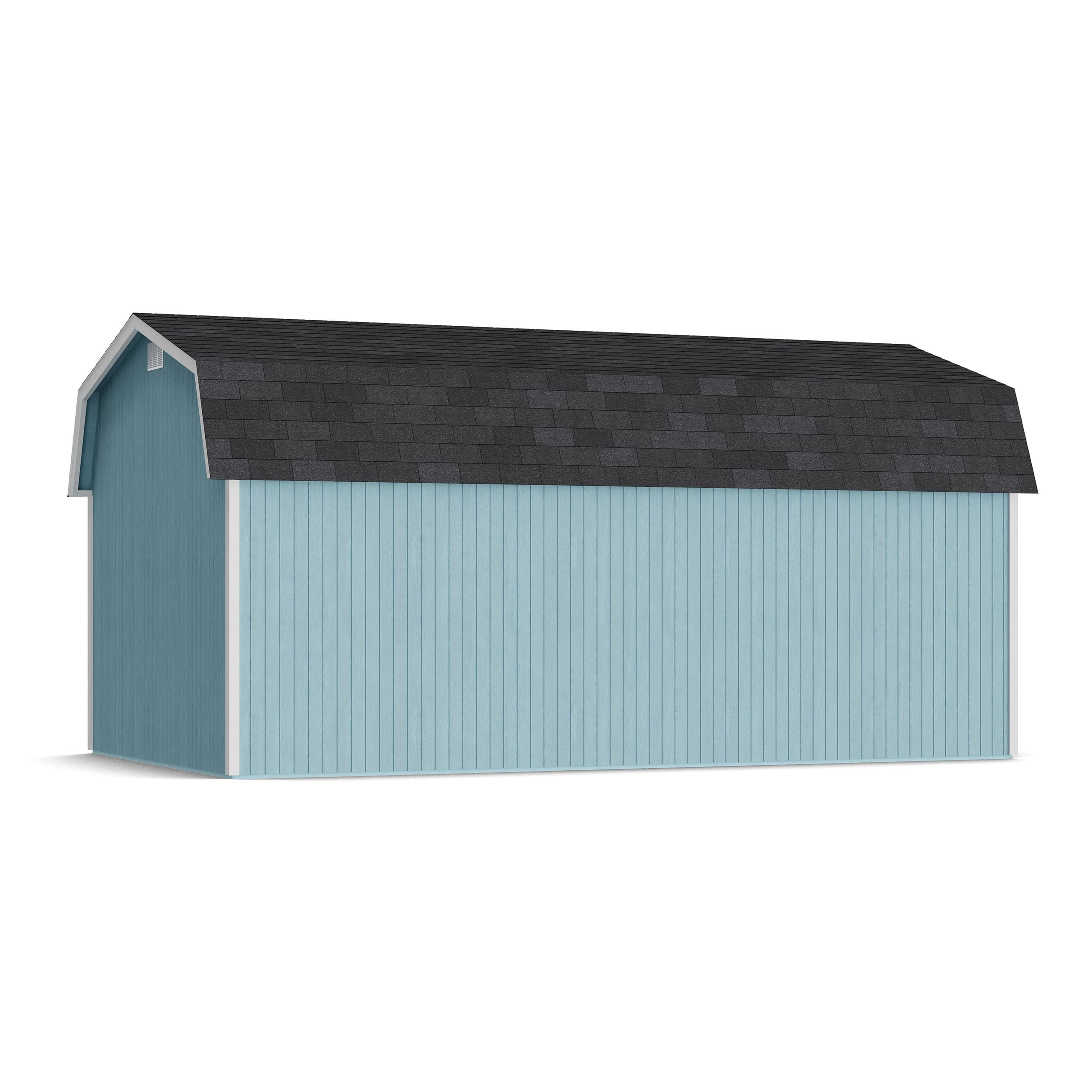Classic Gambrel 6' Barn Shed with Side Entry