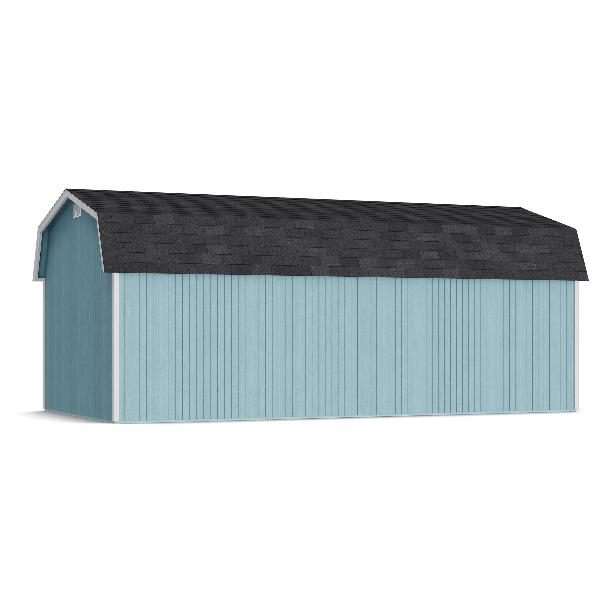 Classic Gambrel 6' Barn Shed with Side Entry