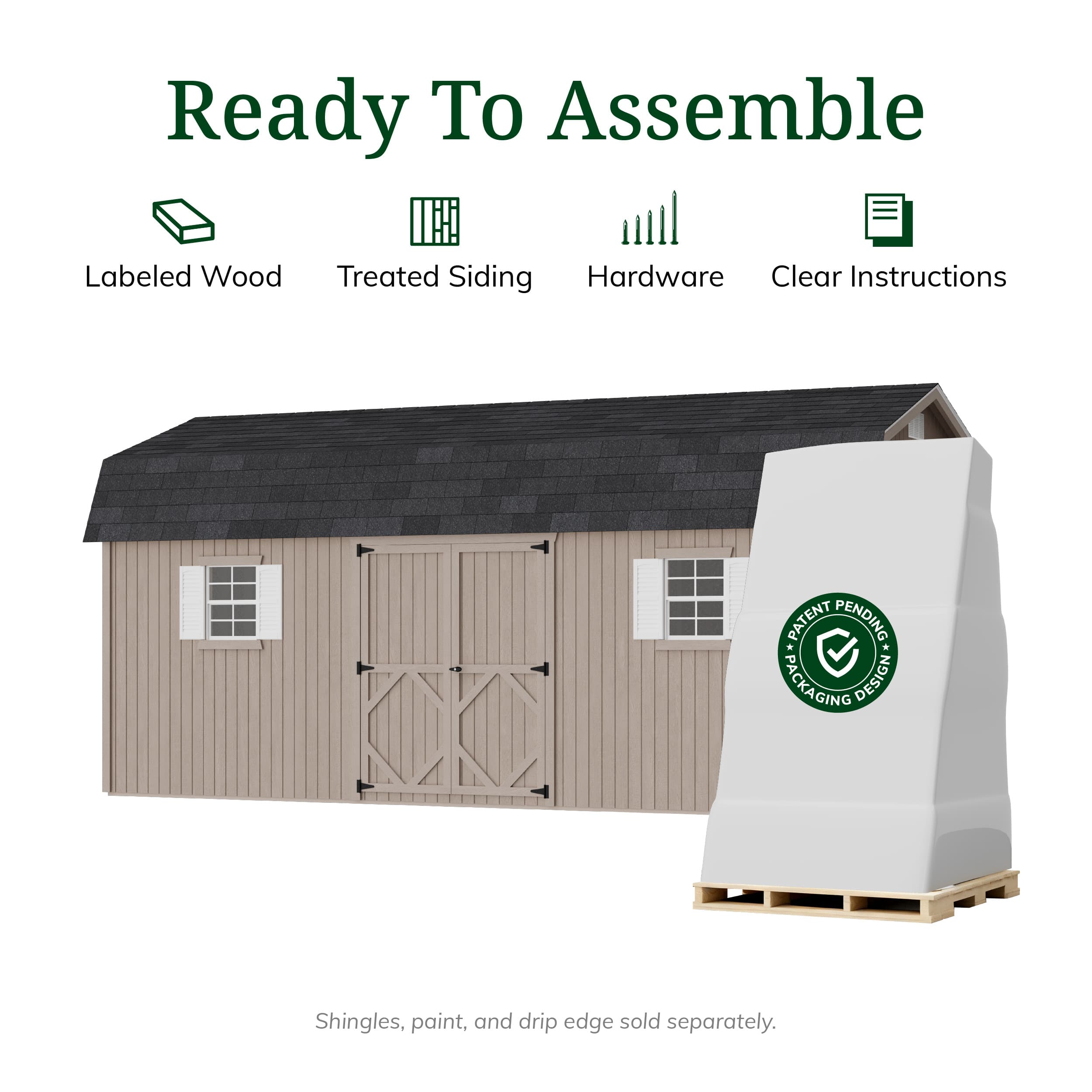 Classic Workshop Barn Shed