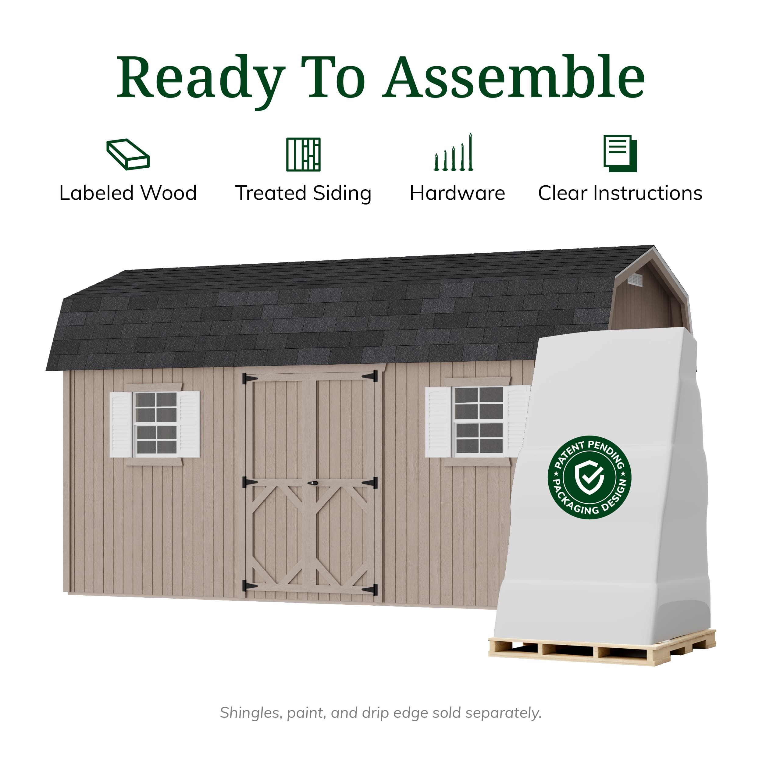 Classic Workshop Barn Shed