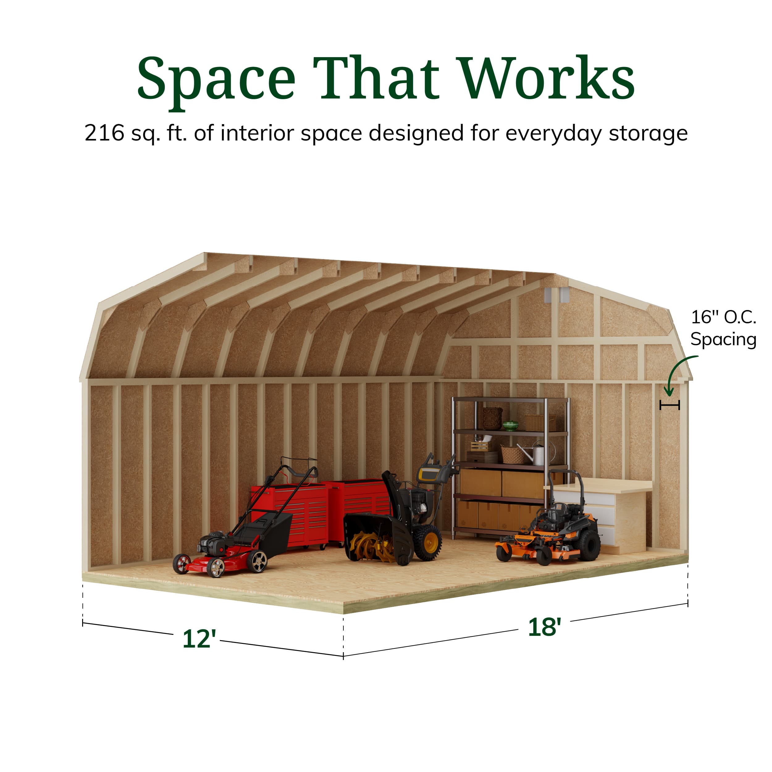 Classic Workshop Barn Shed